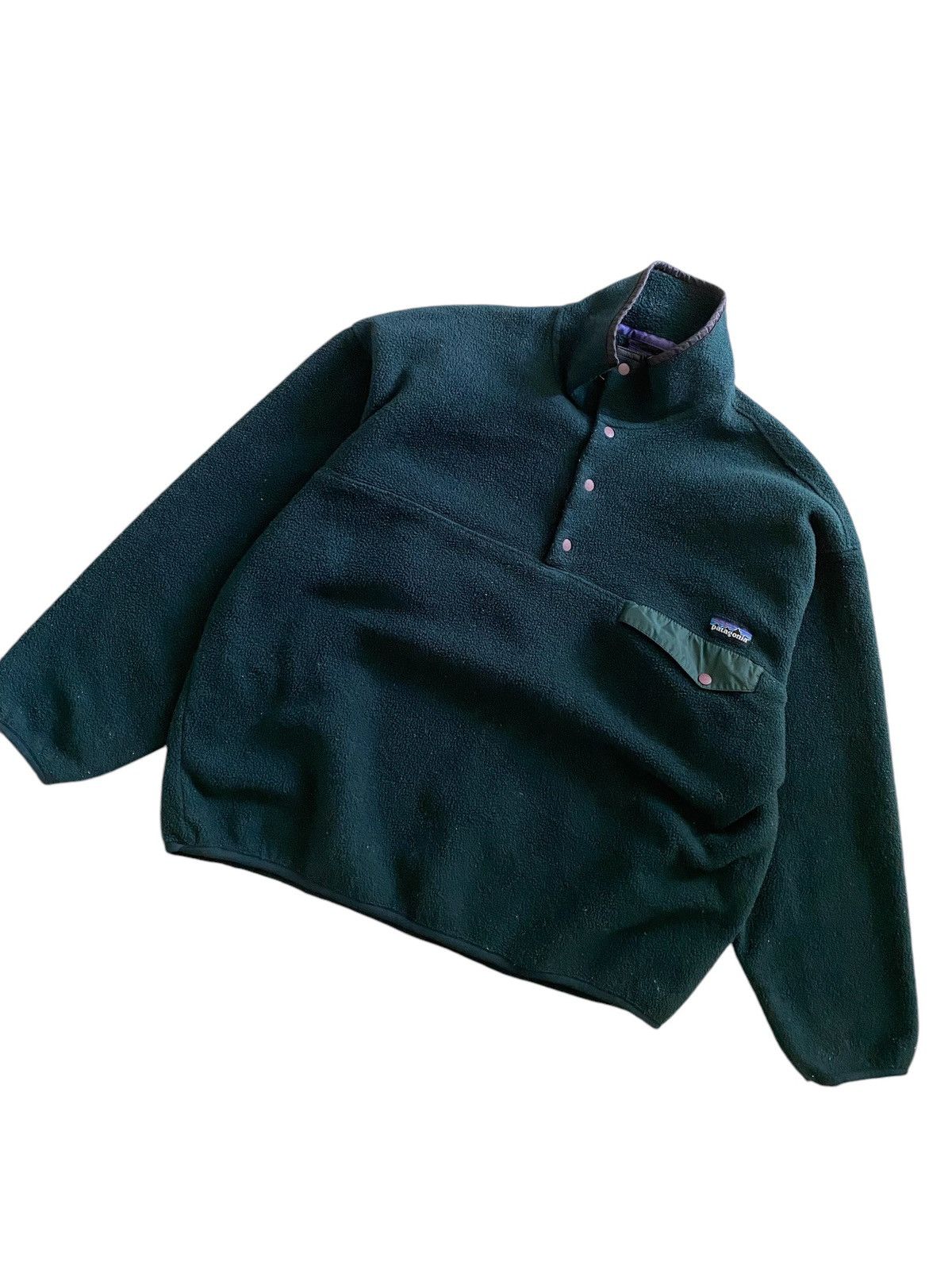 Patagonia Vintage PATAGONIA Men's Snap-T® Fleece Pullover Size US XL / EU 56 / 4 - 9 Thumbnail