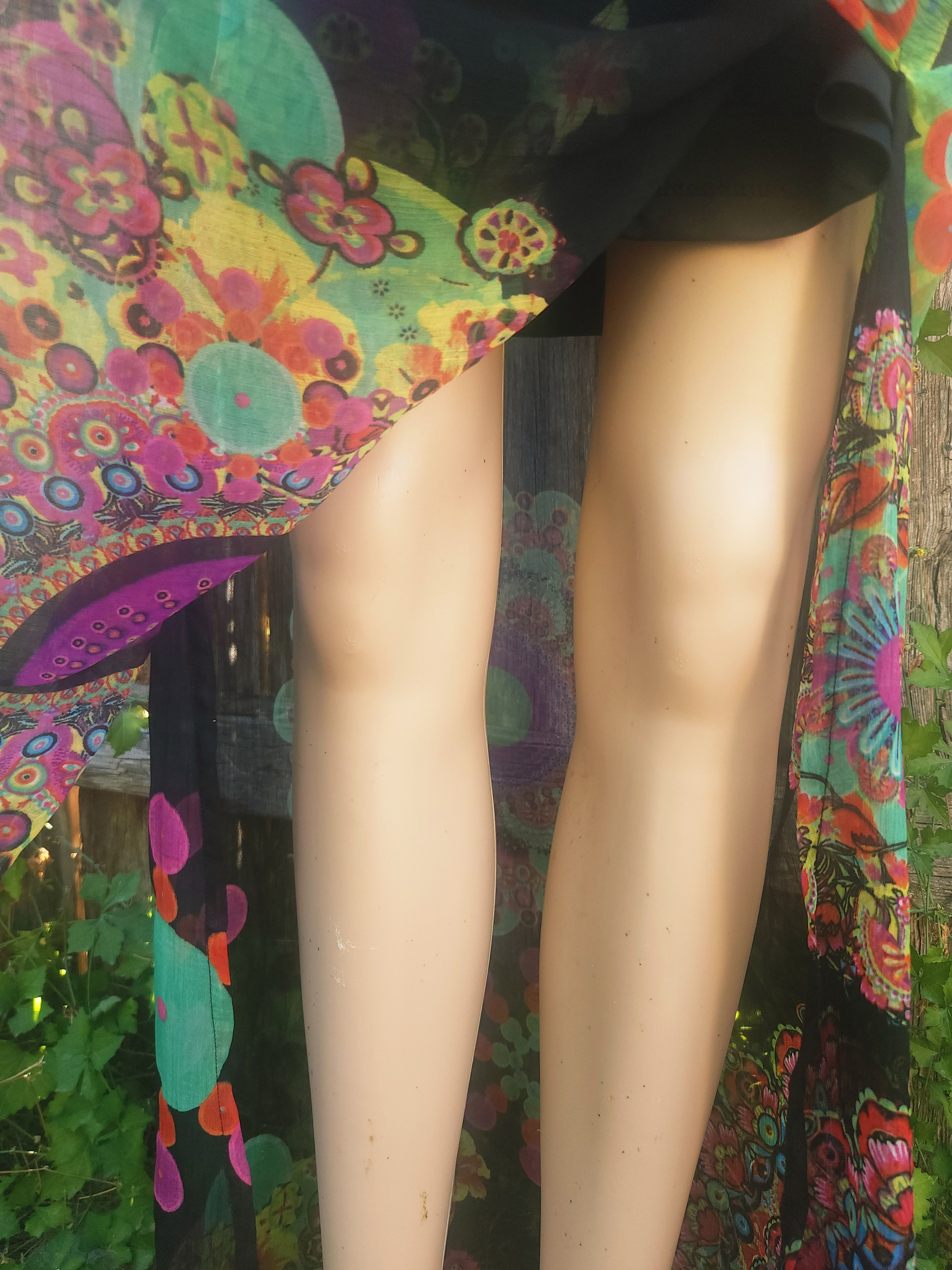 Other Desigual Tye Dyed Y2k Maxi Skirt Size 42" / US 20 - 7 Thumbnail