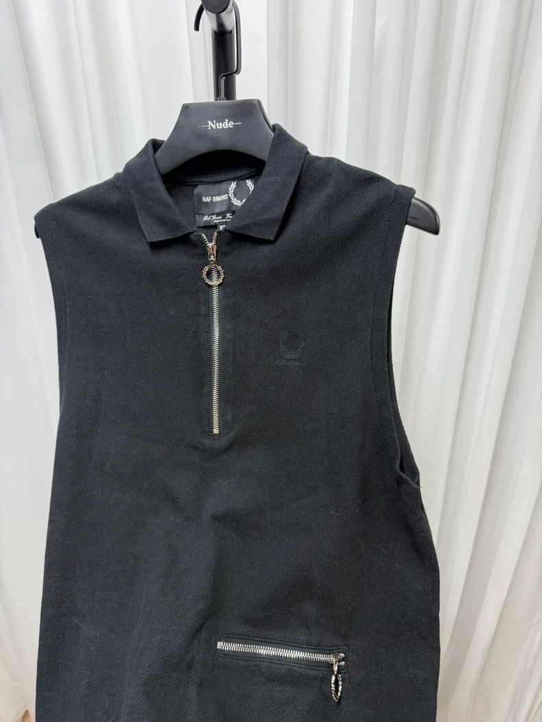Raf Simons Raf simons Sleeveless zipper polo Size US XS / EU 42 / 0 - 4 Thumbnail