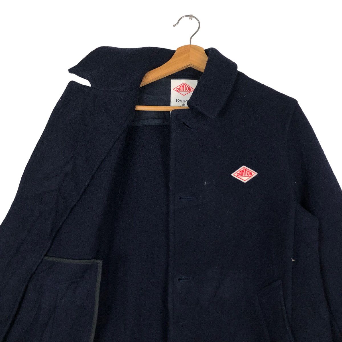 Danton 🔥Wool Jacket Herringbone Danton Vetements De Travail Size US M / EU 48-50 / 2 - 12 Thumbnail