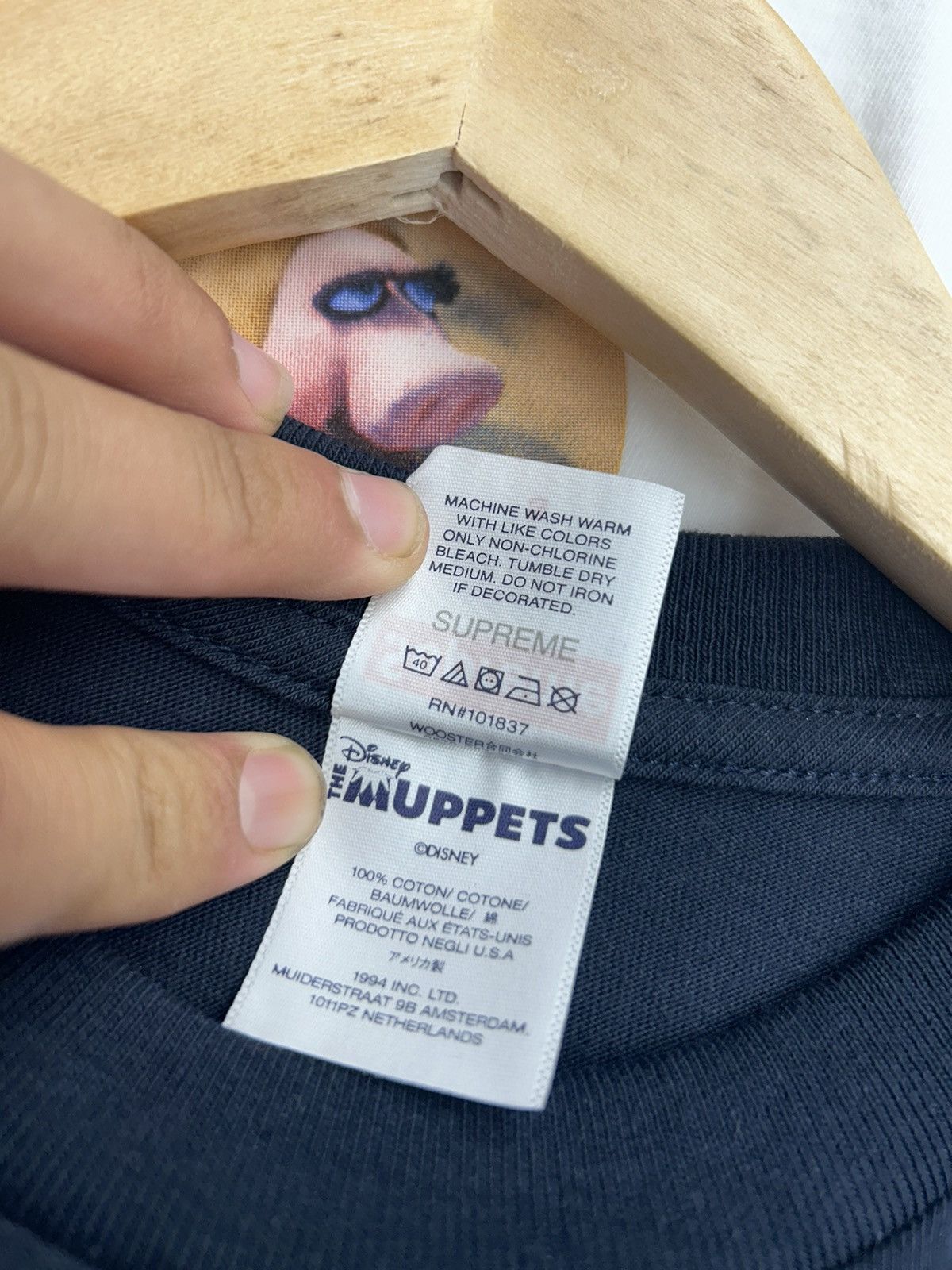 Disney × Supreme Supreme x The Muppets T-shirt Size US S / EU 44-46 / 1 - 5 Thumbnail