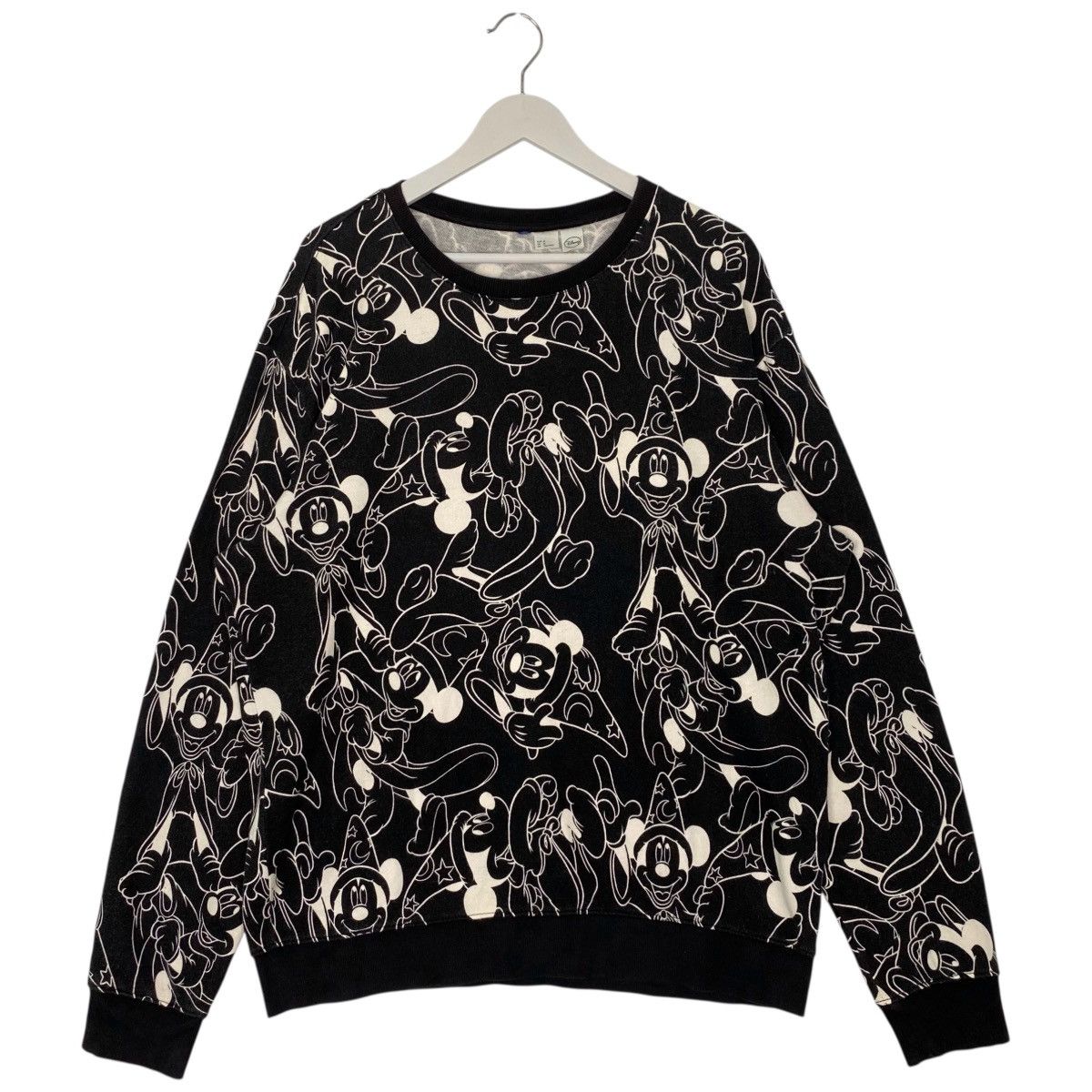 Vintage Vintage Disney Mickey Mouse Crewneck Sweatshirt Black/White Size US M / EU 48-50 / 2 - 1 Thumbnail