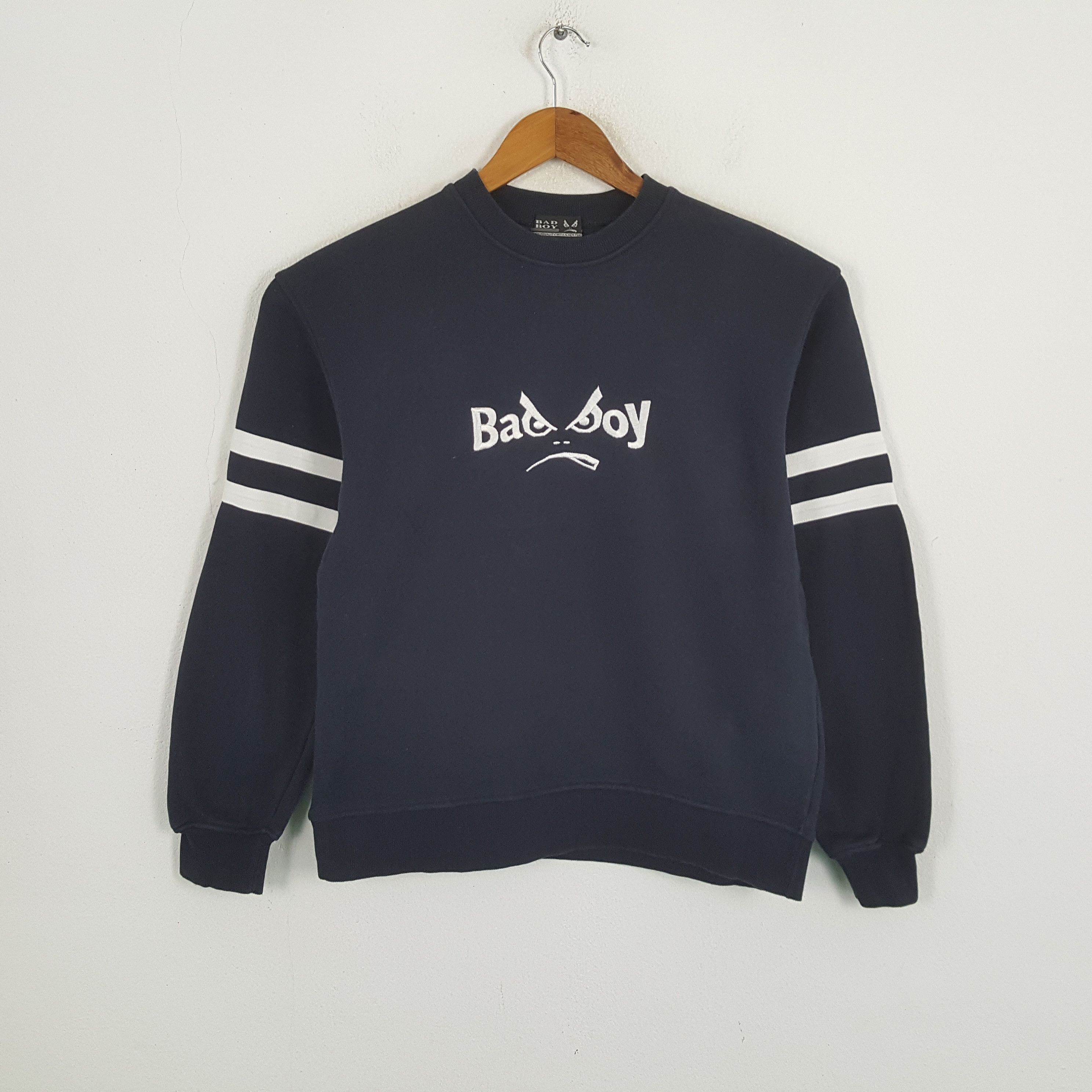 Vintage Vintage BAD BOY Streetwear Skateboard Style Sweatshirt Size US S / EU 44-46 / 1 - 1 Thumbnail