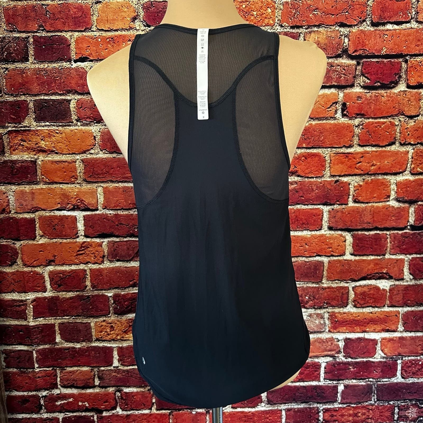 Lululemon Lululemon black Tank top Size S / US 4 / IT 40 - 4 Thumbnail