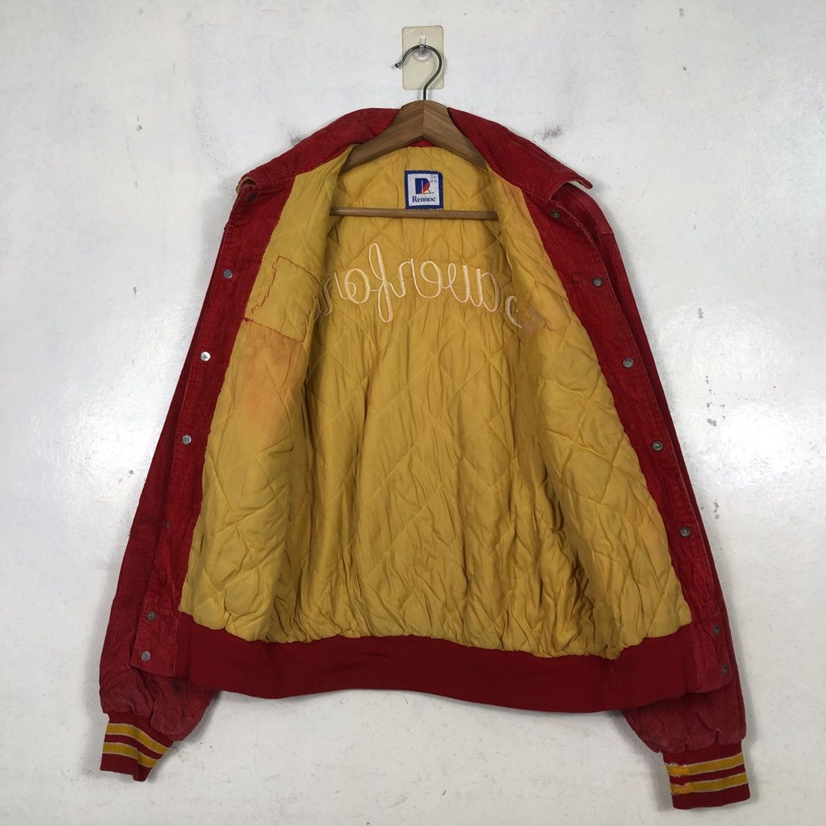 Vintage 📌Vintage Corduroy Bomber Jacket Rennoc USA Size US M / EU 48-50 / 2 - 15 Thumbnail