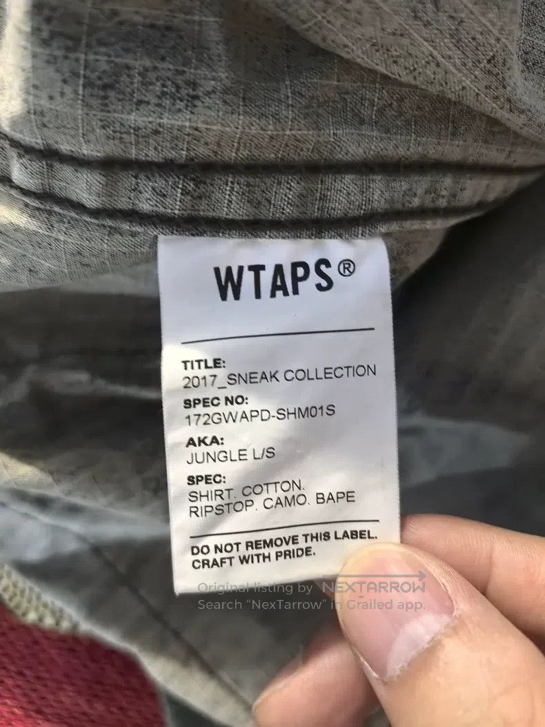 Wtaps Wtaps Collaboration Washed Camouflage Jacket Size US S / EU 44-46 / 1 - 4 Thumbnail