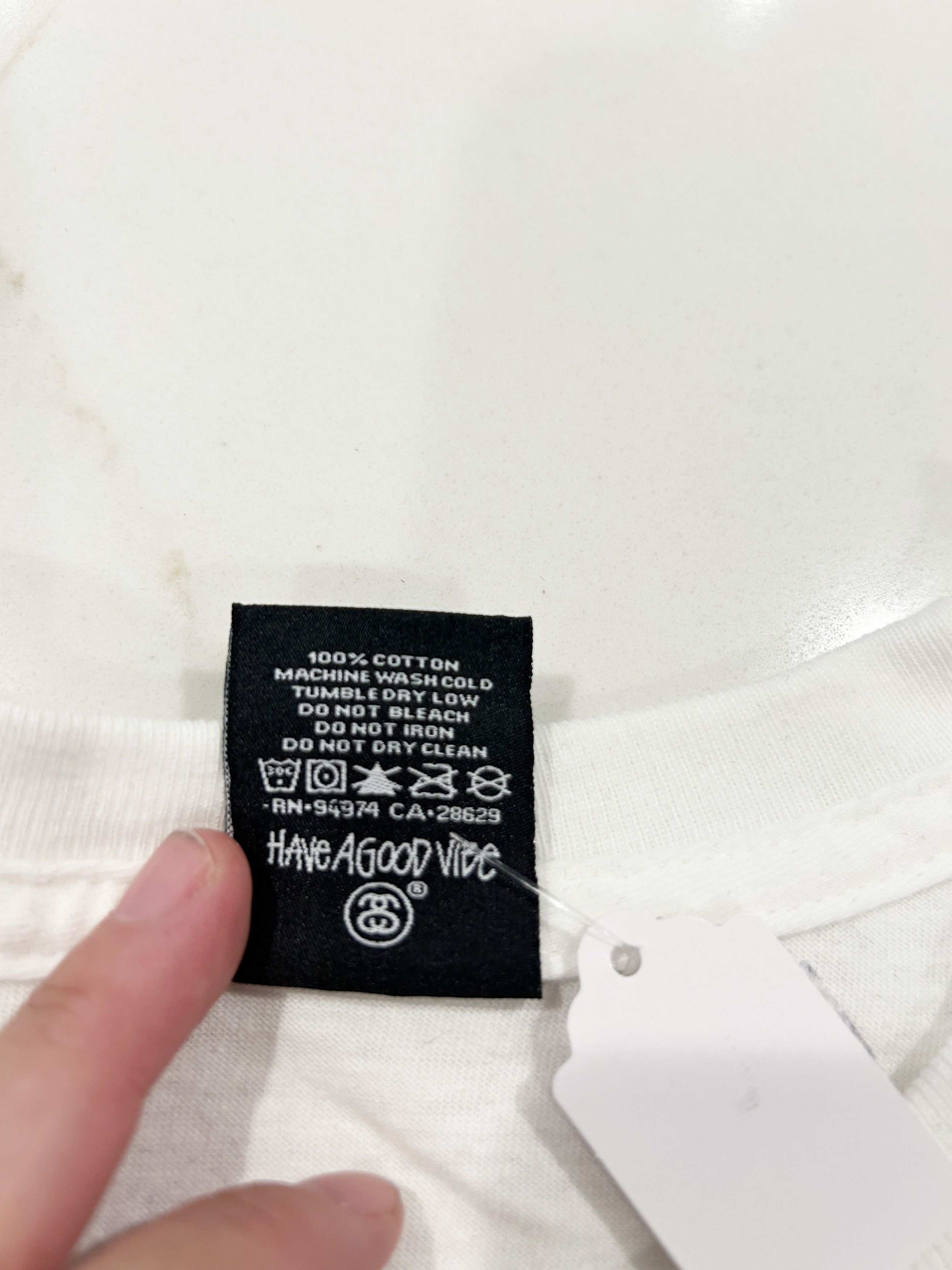 Stussy Crown Flocking T Shirt Size US S / EU 44-46 / 1 - 7 Thumbnail