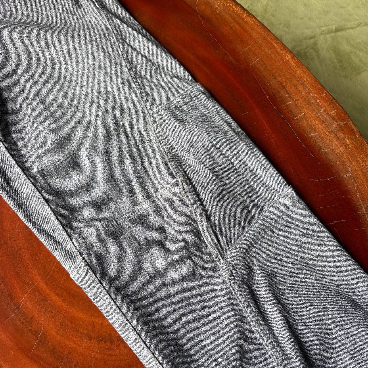Japanese Brand Y2K Revolver Japan Parachute Style Design Grey Pants Size US 33 - 7 Thumbnail