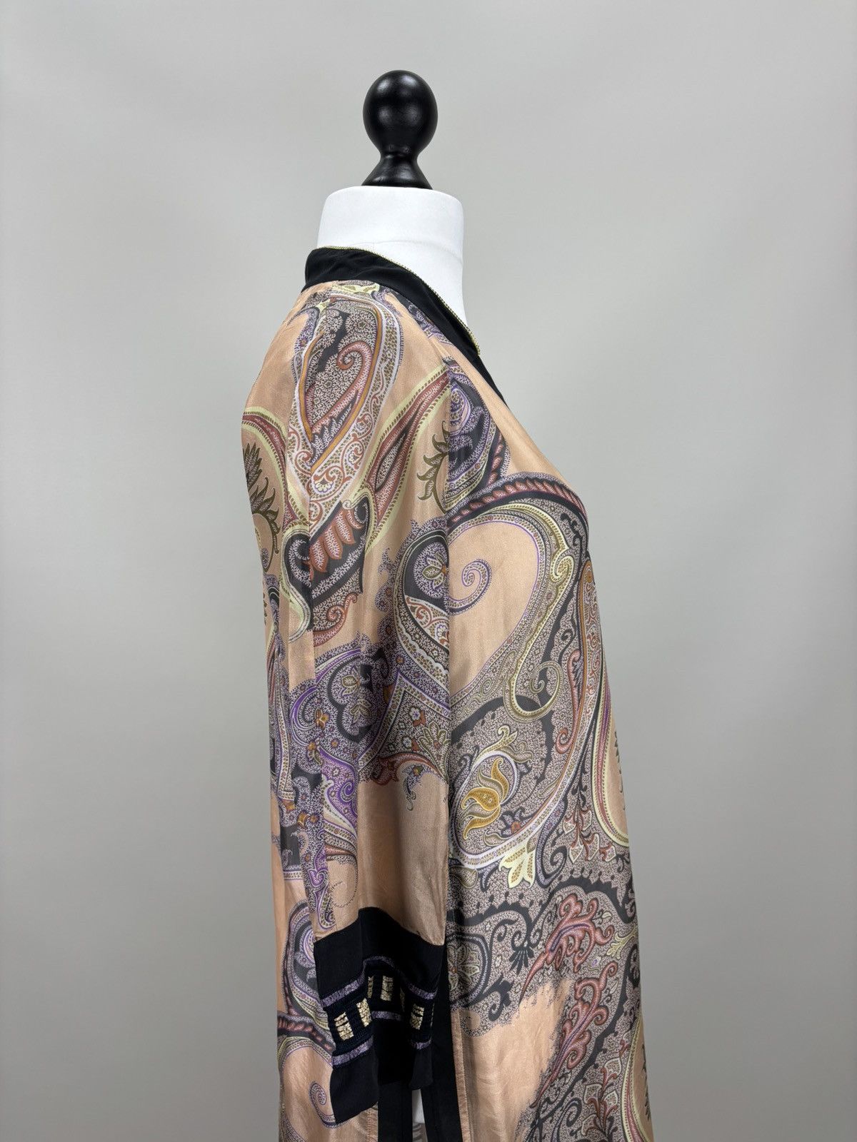Designer × Etro Womens silk dresses ETRO Size 42 Color Multicolor Size M / US 6-8 / IT 42-44 - 6 Thumbnail