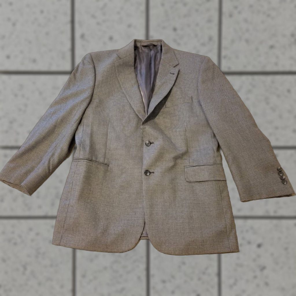 Jos. A. Bank Mens Jos. A. Bank Blazer 3-in-1 Wool Sports Jacket Gray 44R Men Size 44R - 1 Thumbnail