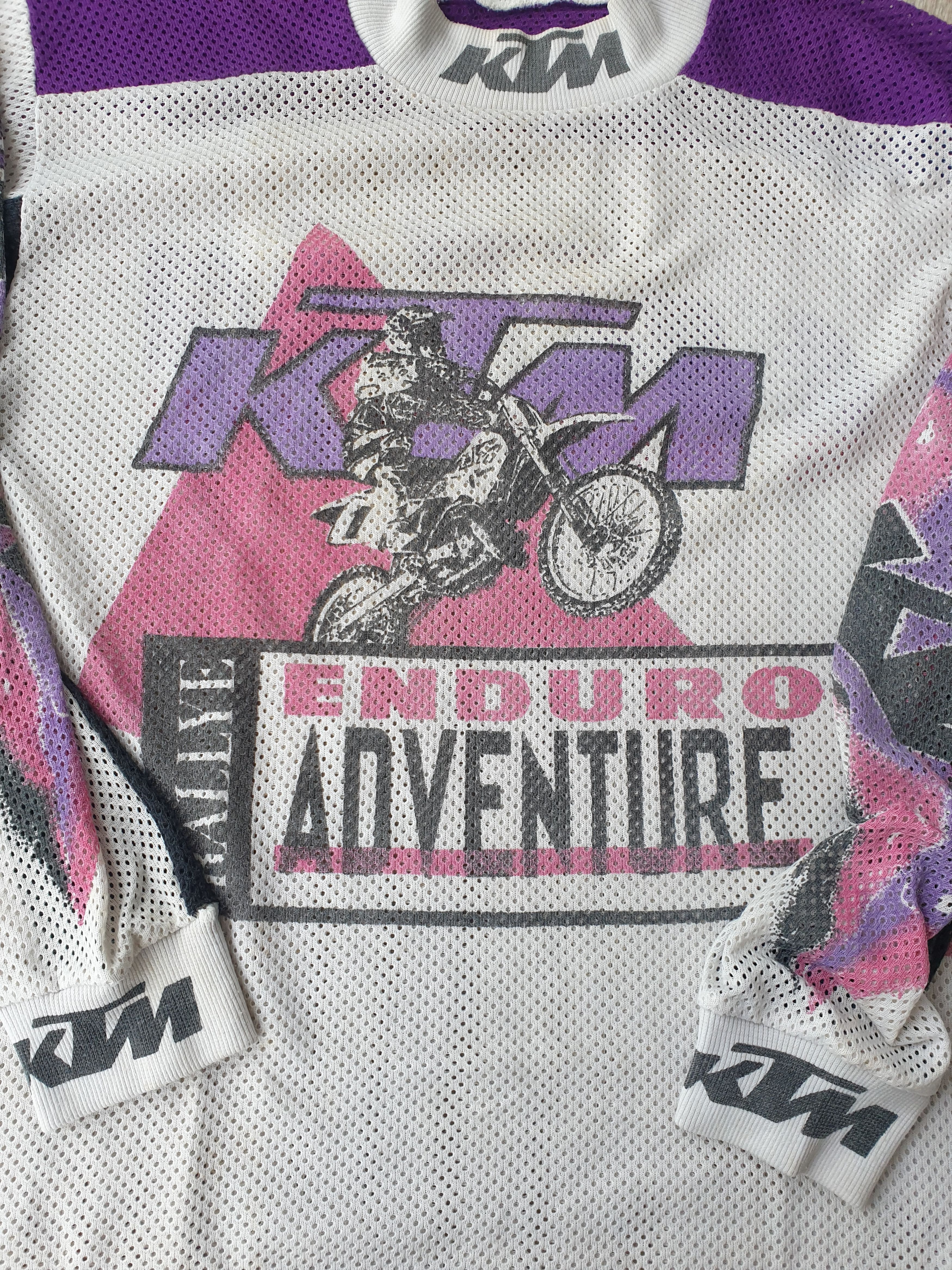 Sports Specialties × Vintage Vintage ktm railye enduro adventure motocross Size US L / EU 52-54 / 3 - 3 Thumbnail