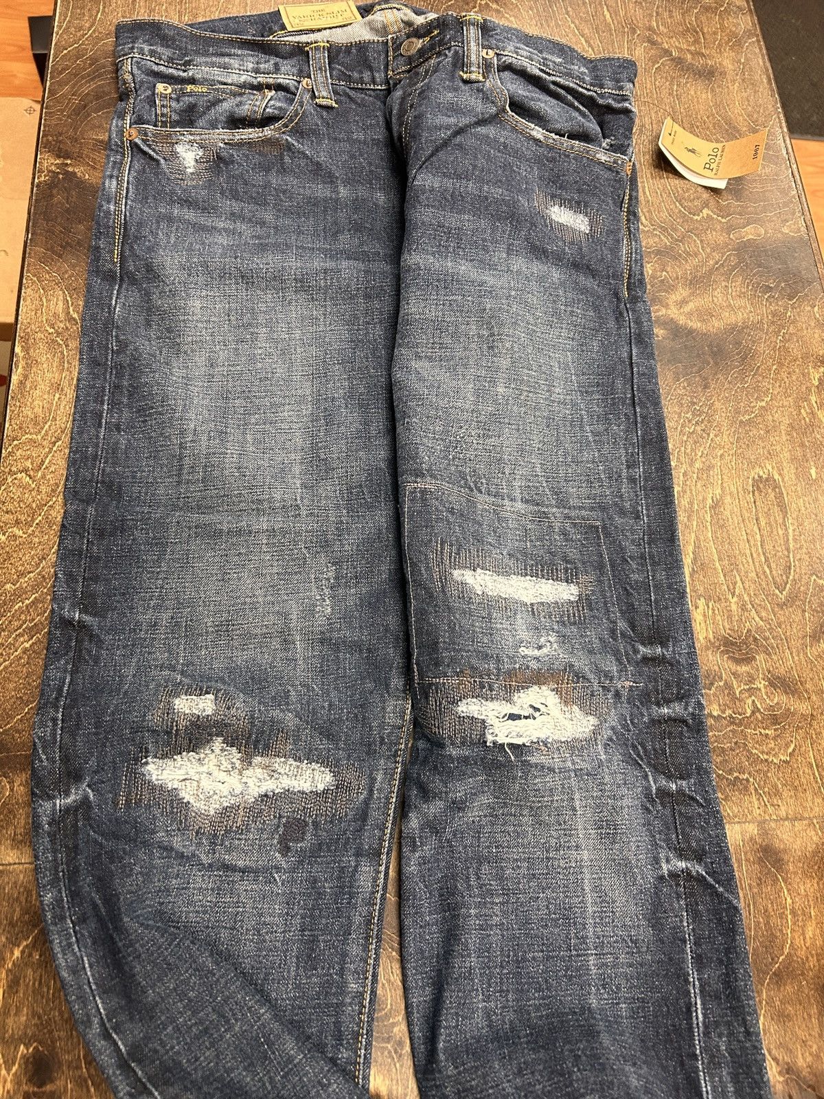 Polo Ralph Lauren Ralph Lauren Varrick Slim Straight Denim Jeans 32x32 Size US 32 / EU 48 - 5 Thumbnail