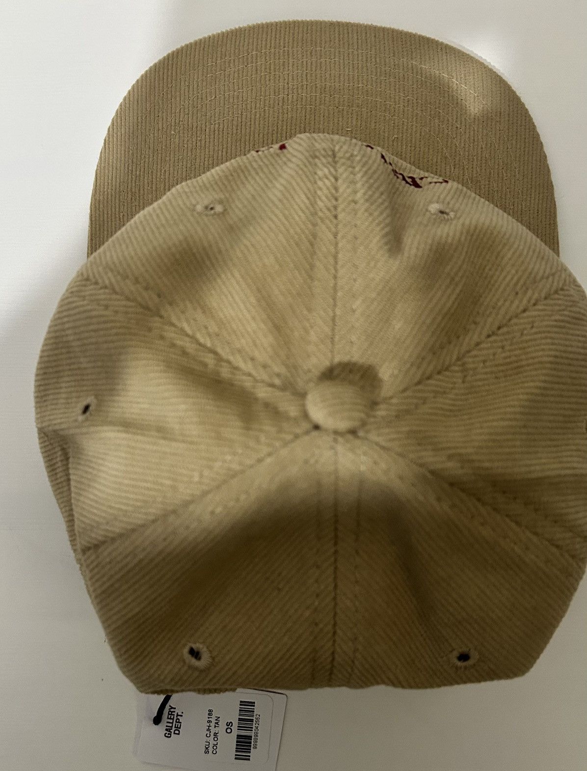 Gallery Dept. Gallery Dept Chateau Josue Corduroy Baseball Cap One Size Size ONE SIZE - 7 Thumbnail