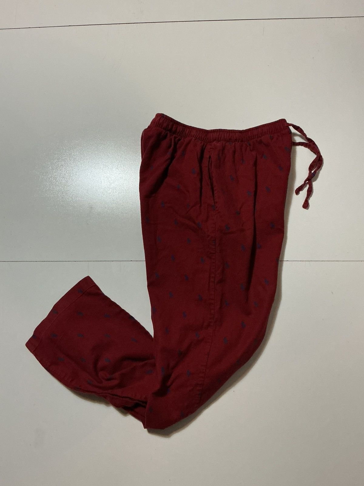 Polo Ralph Lauren Polo Ralph Lauren Dry Goods Pony Player Logo Pajama Pants Size US 34 / EU 50 - 2 Thumbnail