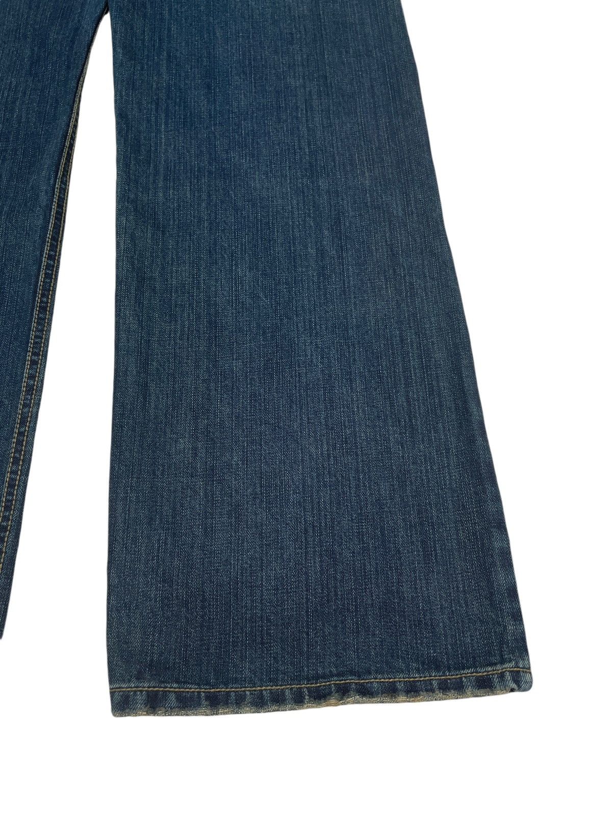Japanese Brand Rare Design Vintage Japanese Brand Unfinish Jeans 2000s Size US 35 - 8 Thumbnail