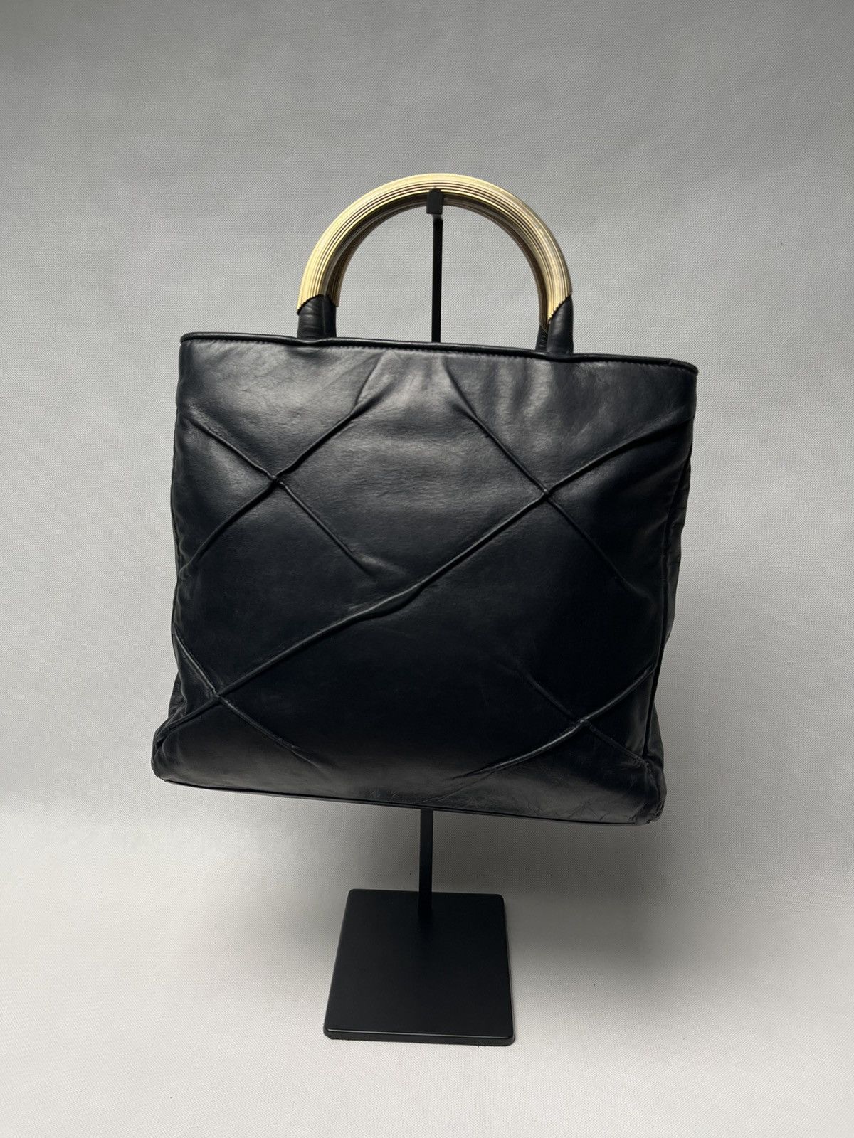 Fendi Fendi Vintage Mini Pasta handbag black leather Size ONE SIZE - 2 Thumbnail