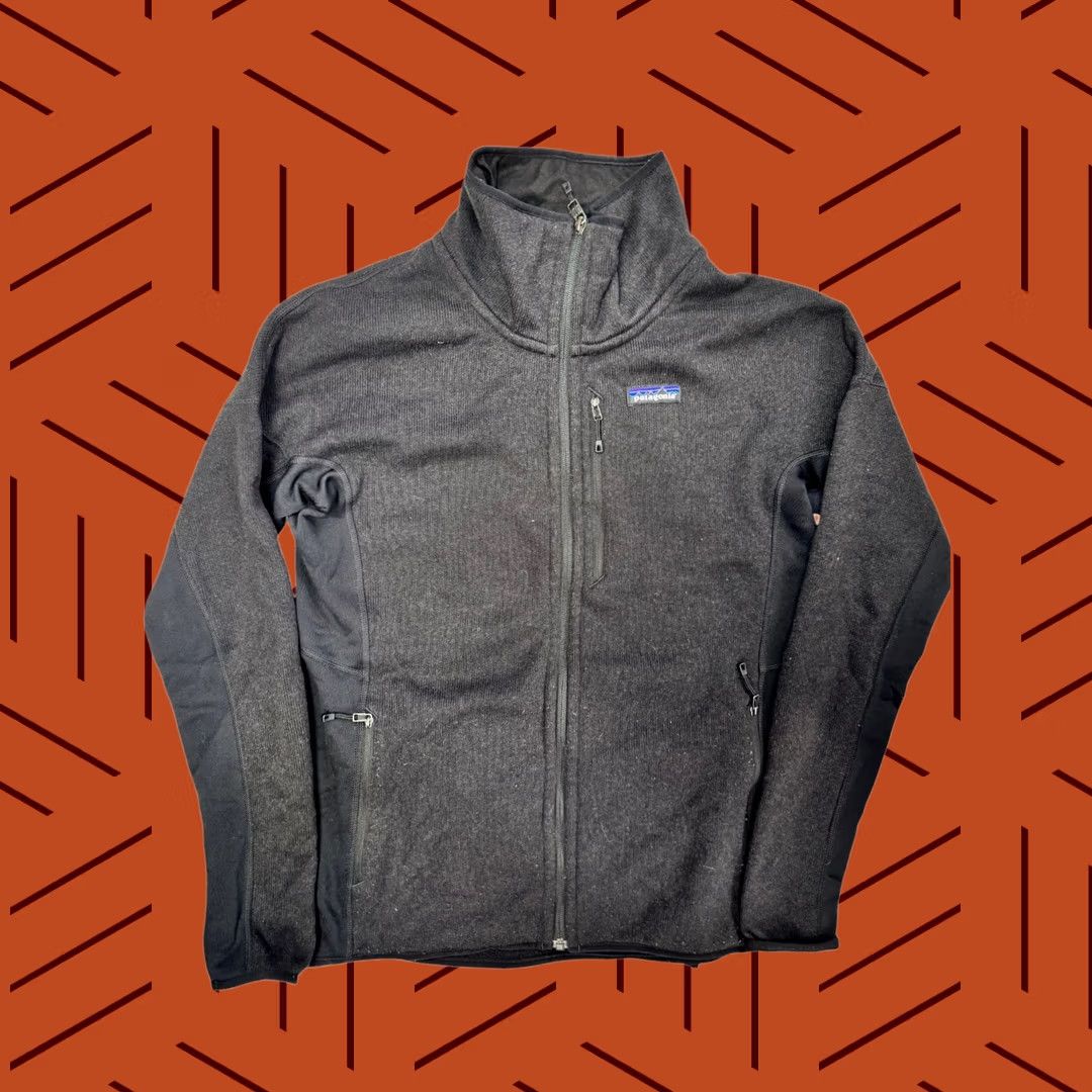 Patagonia VINTAGE Patagonia Women's Better Sweater Jacket Black L Regular Size Size L / US 10 / IT 46 - 1 Thumbnail