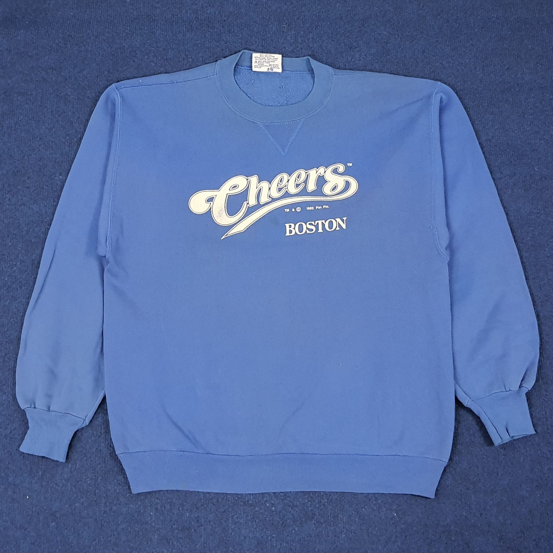 Vintage Vintage Cheers Boston 90s Sweatshirt C237N16 Size US M / EU 48-50 / 2 - 1 Thumbnail
