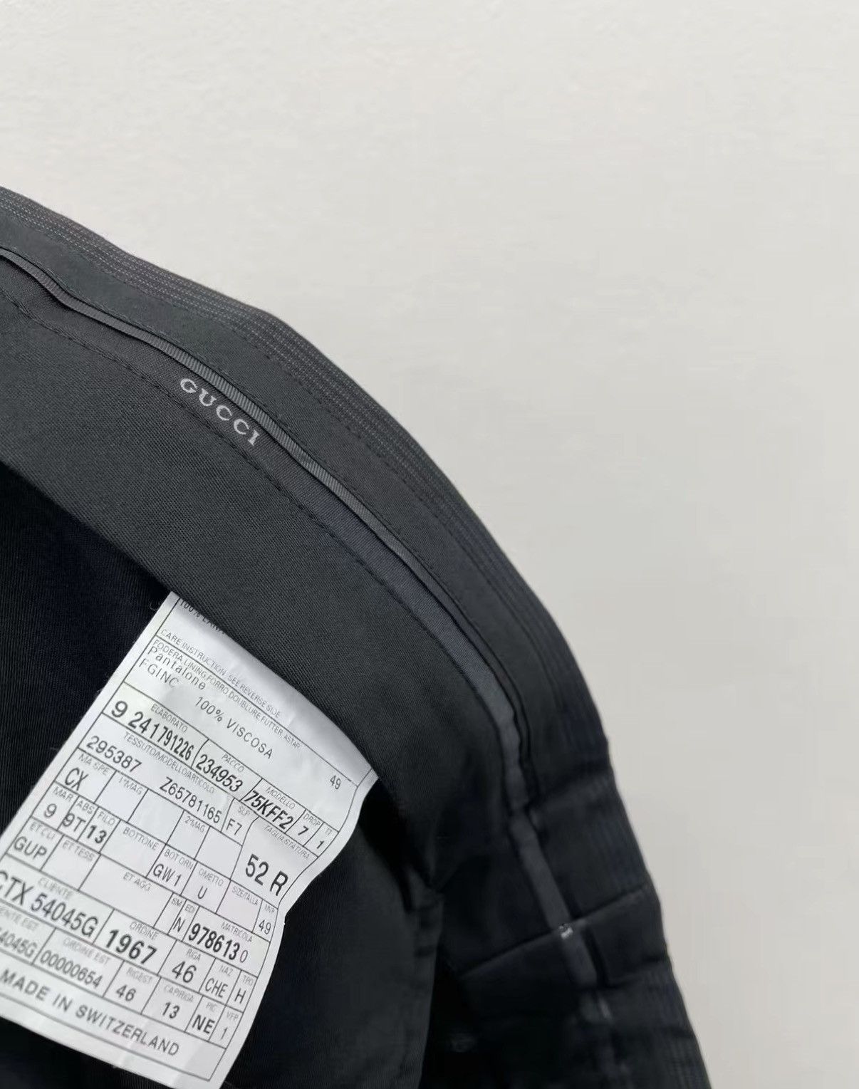 Gucci Gucci 100% Wool Casual Pants J30 Size US 36 / EU 52 - 7 Thumbnail