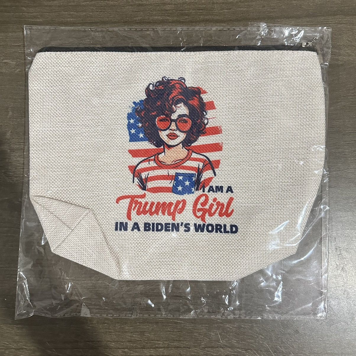 Donald Trump Trump 2024 Travel Cosmetic Makeup Bag Size ONE SIZE - 2 Thumbnail