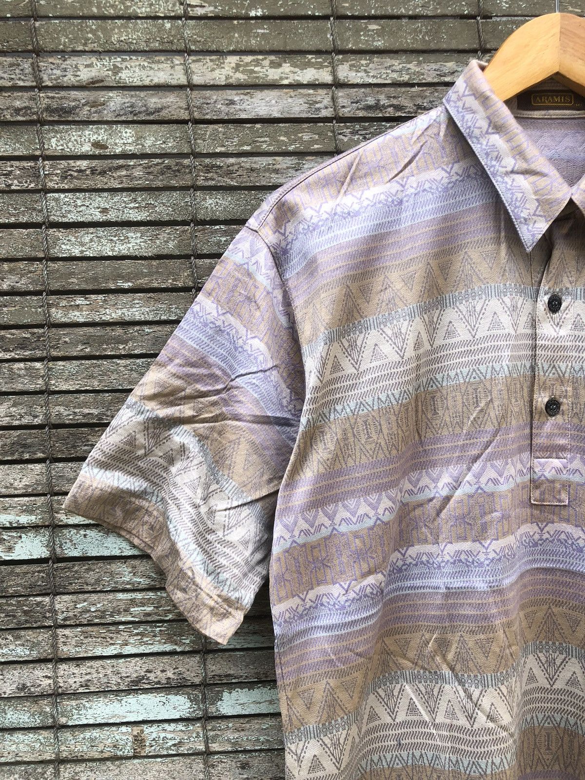 Dior Vntage 90s Aramis Single Pocket Polo Shirt Size US L / EU 52-54 / 3 - 3 Thumbnail