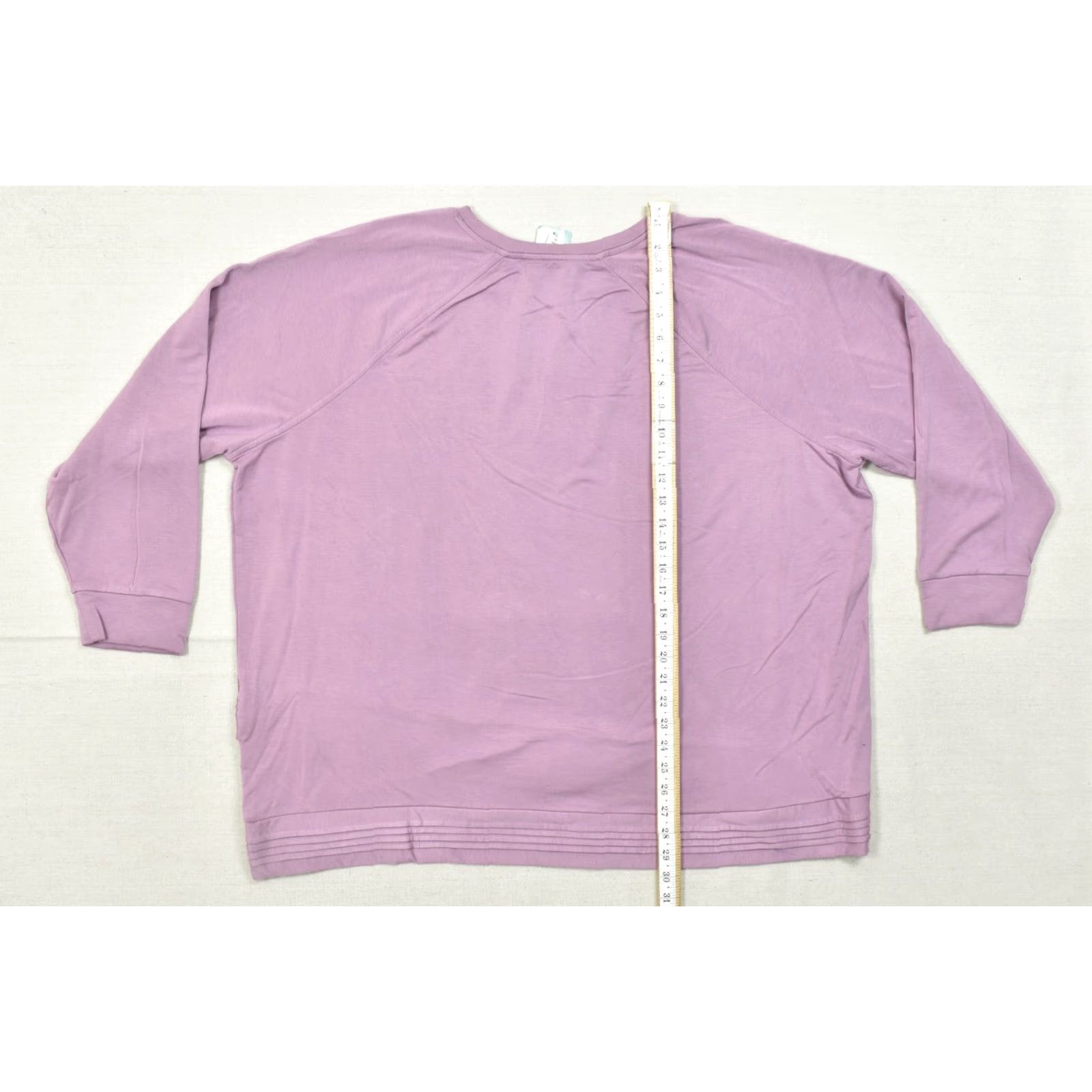 Coldwater Creek Coldwater Creek Plus 3X Dusty Lilac Rayon Spandex Knit Top Pullover NWT Size XXL / US 16-18 / IT 52-54 - 4 Thumbnail