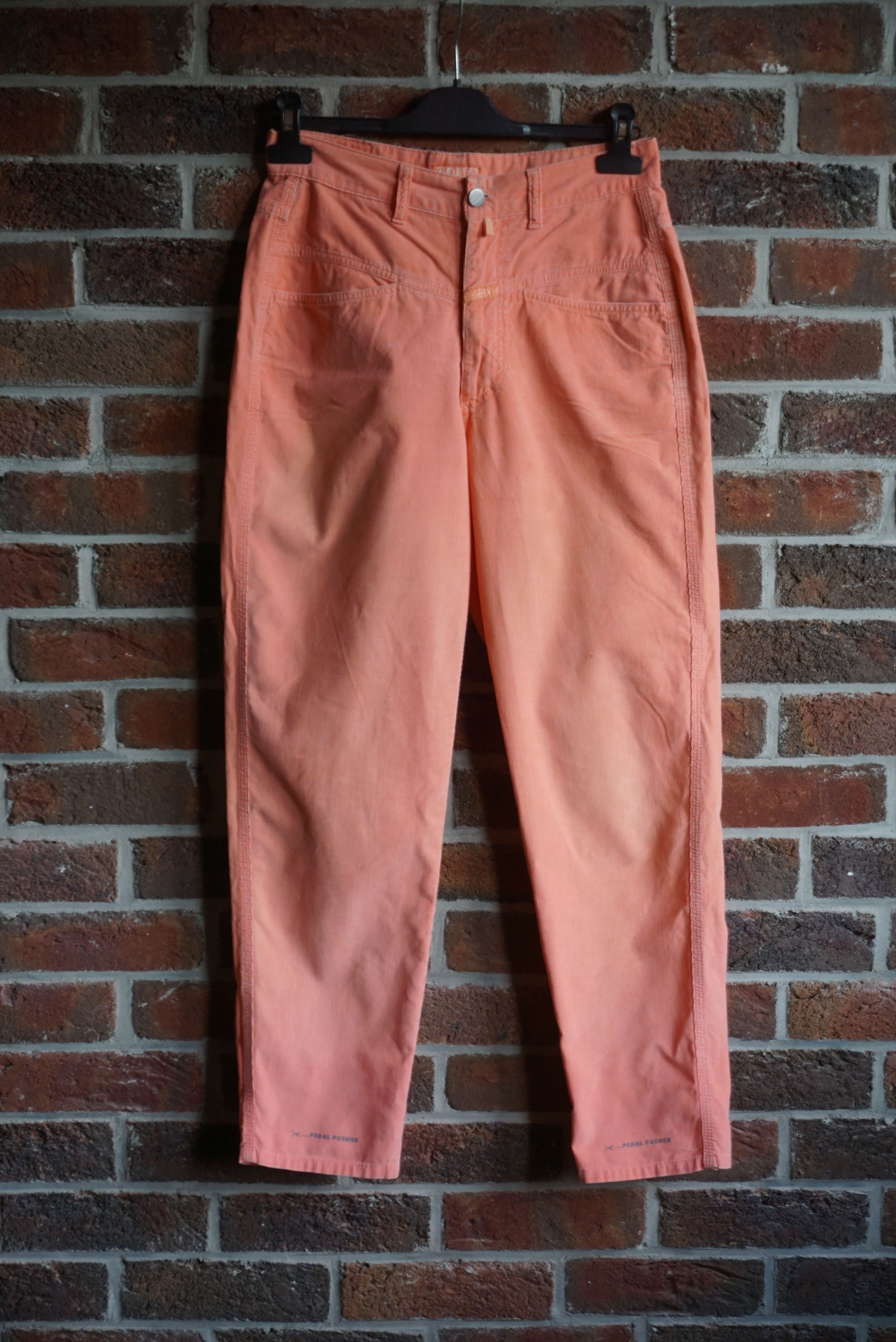 CLOSED Closed Pedal pusher corduroy trousers IT 44 M 38 28 cord Size 30" / US 8 / IT 44 - 1 Thumbnail
