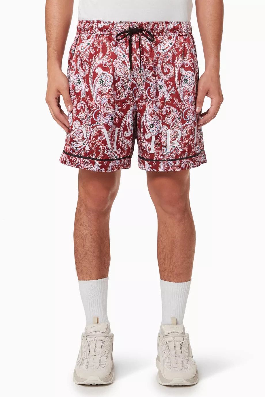 Amiri o1y0525 Logo Sleepwear in Red/White Size US 28 / EU 44 - 1 Thumbnail