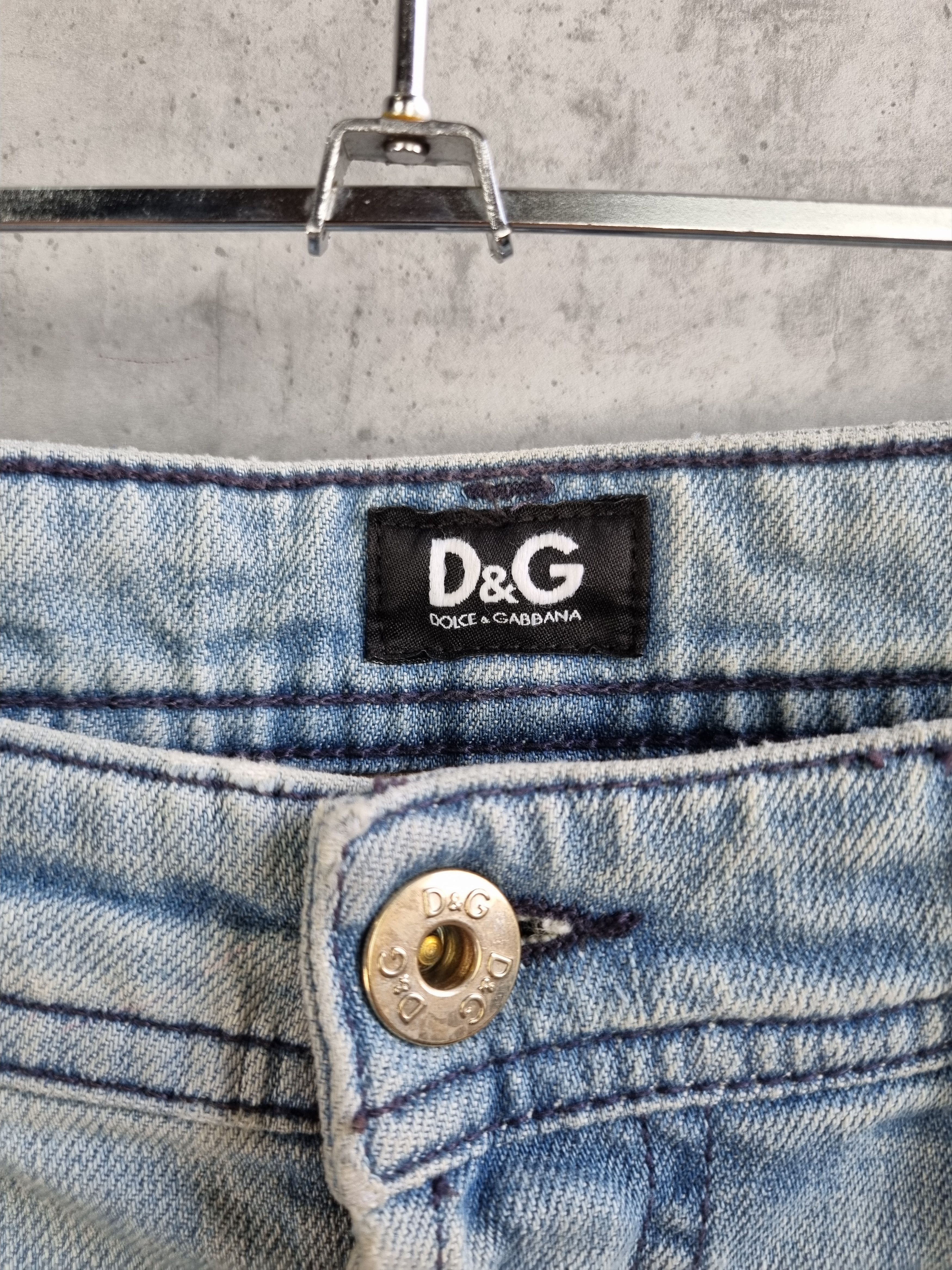 Dolce & Gabbana New Dolce Gabbana Stylish Relaxed Straight Light Soft Jeans Size US 28 / EU 44 - 7 Thumbnail
