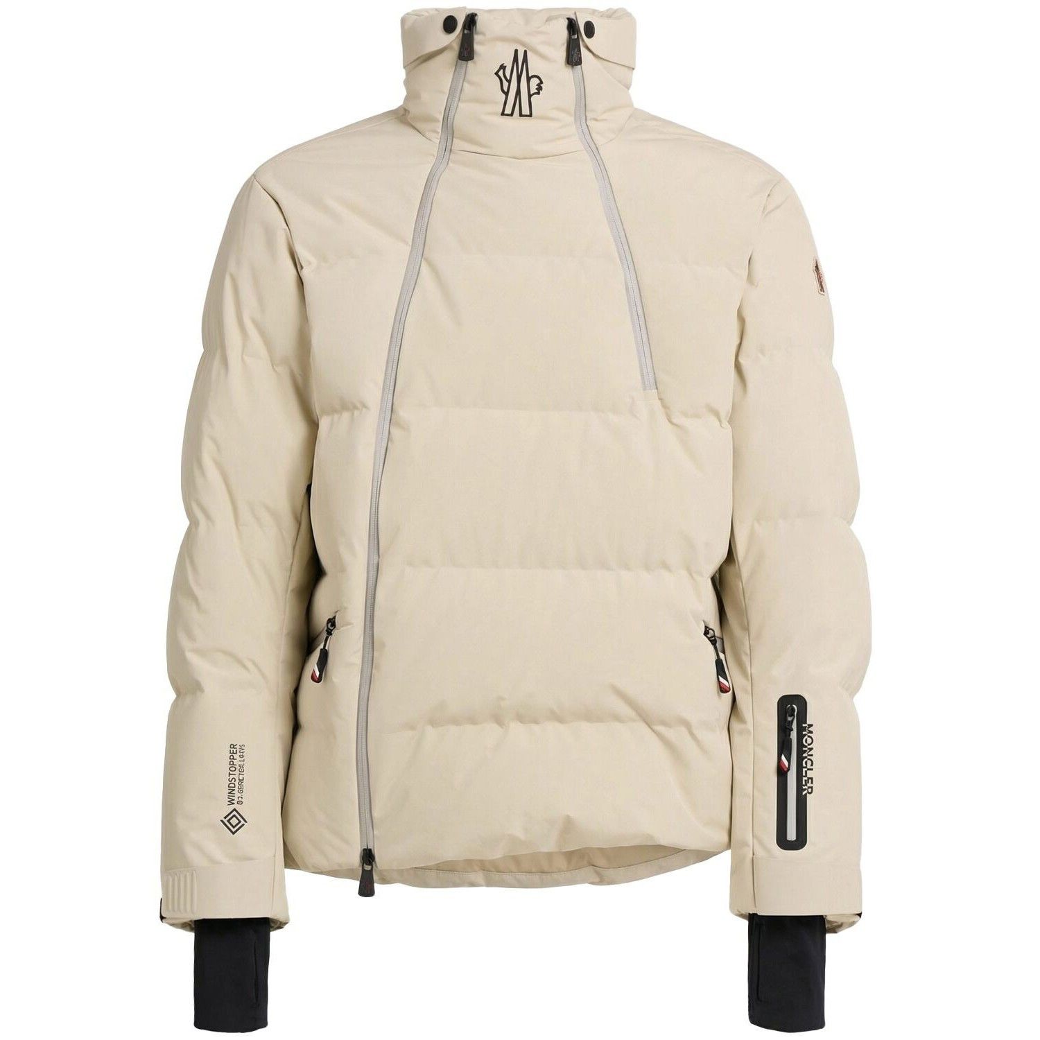 MONCLER GRENOBLE Uluguru $3330 Men's Ivory Down Jacket New (