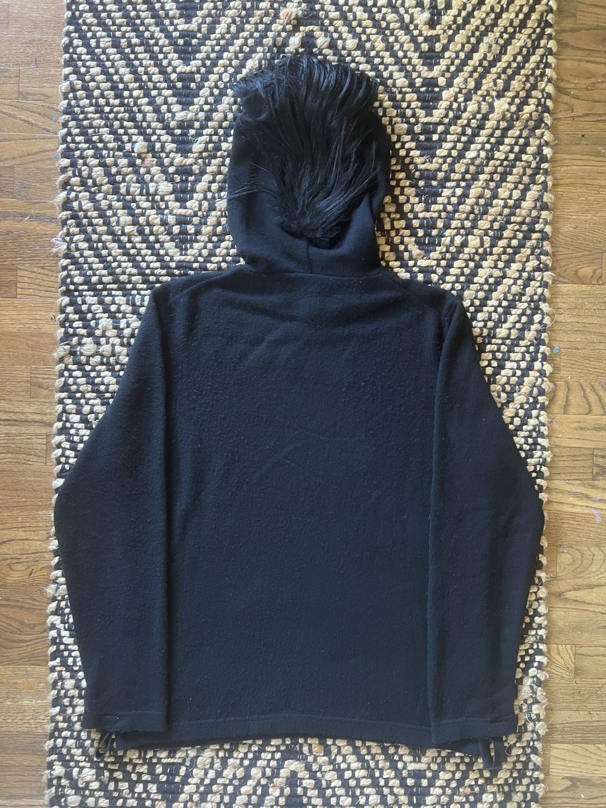 Helmut Lang Helmut Lang AW03 Black Mohawk Bondage Hoodie Size US L / EU 52-54 / 3 - 4 Thumbnail