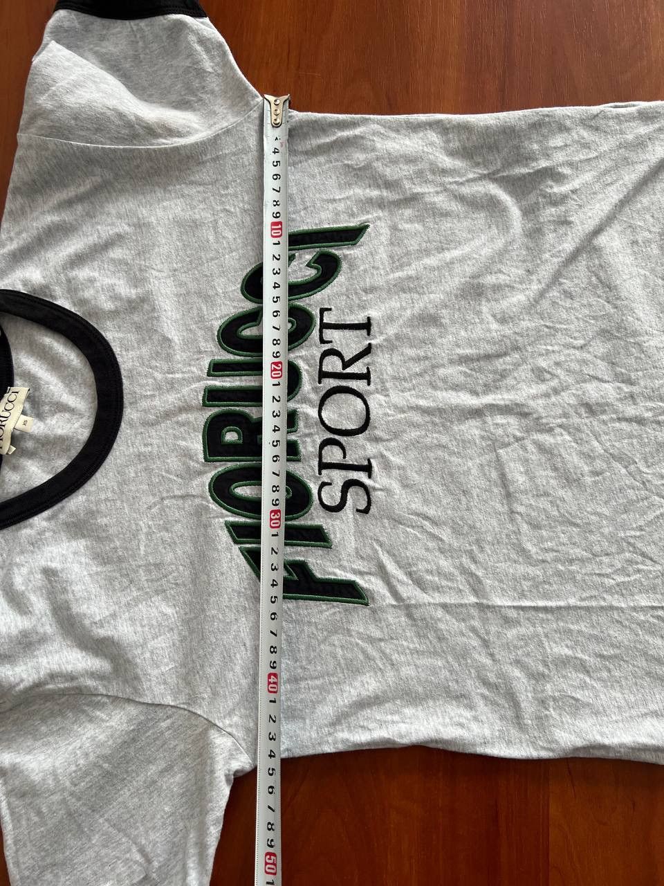 Fiorucci FIORUCCI SPORT GRAY WOMEN BIG LOGO CLASSIC TOP T SHIRT SZ XS Size XS / US 0-2 / IT 36-38 - 12 Thumbnail