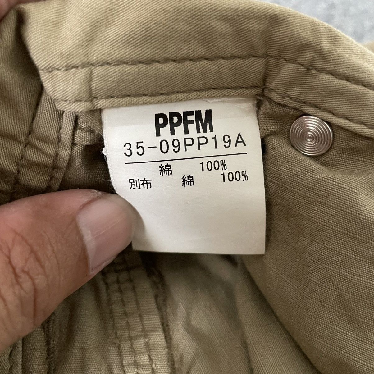 PPFM Japanese PPFM Military Cargo Pants Khaki Size US 33 - 6 Thumbnail