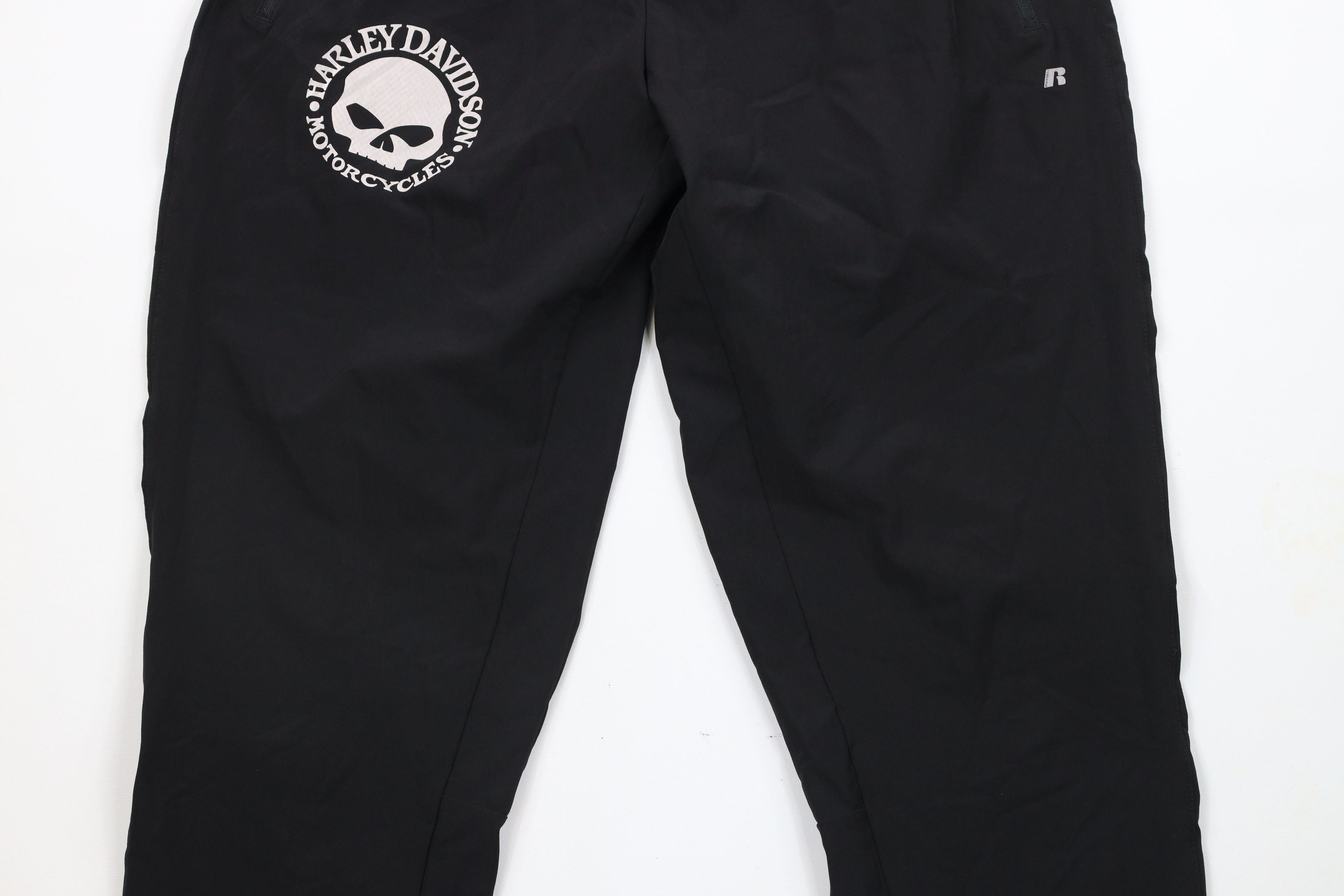 Russell Athletic × Vintage Vintage Russell Athletic x Harley Davidson Tapered Leg Pants Size US 36 / EU 52 - 3 Thumbnail