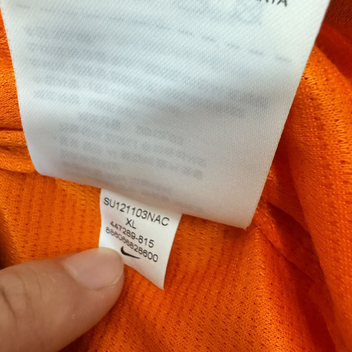 Nike Holland 12/13 home shirt #11 Robben Size US XL / EU 56 / 4 - 9 Thumbnail