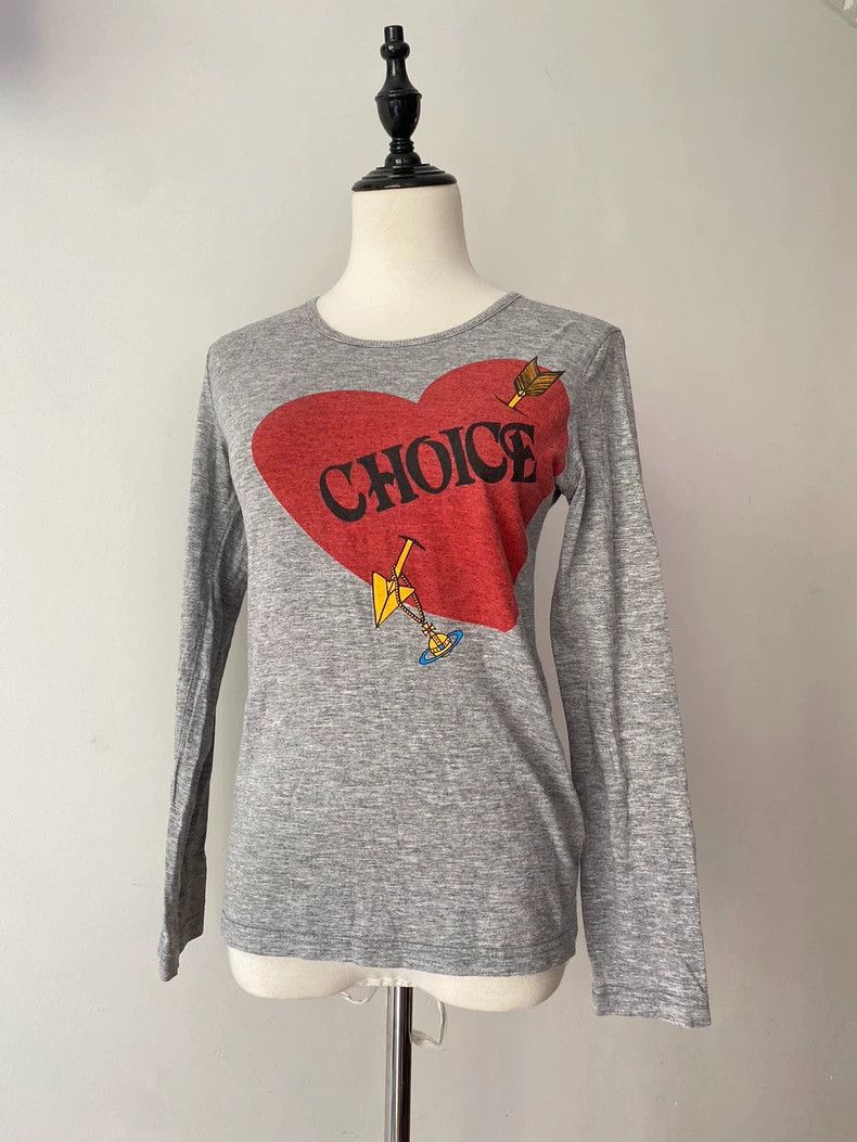 Vivienne Westwood Vivienne Westwood Love Choice T-shirt top Size M / US 6-8 / IT 42-44 - 1 Thumbnail