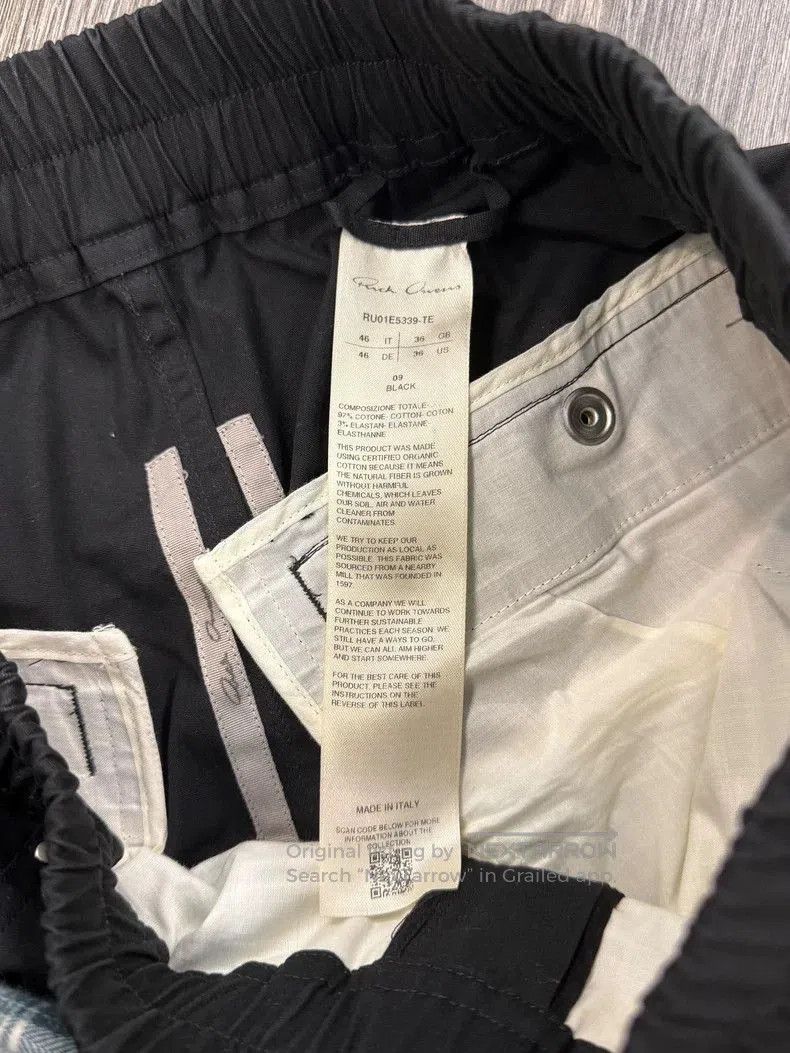 Rick Owens Rick Owens Cargo Belas Black Cargo Pants . Size US 30 / EU 46 - 4 Thumbnail