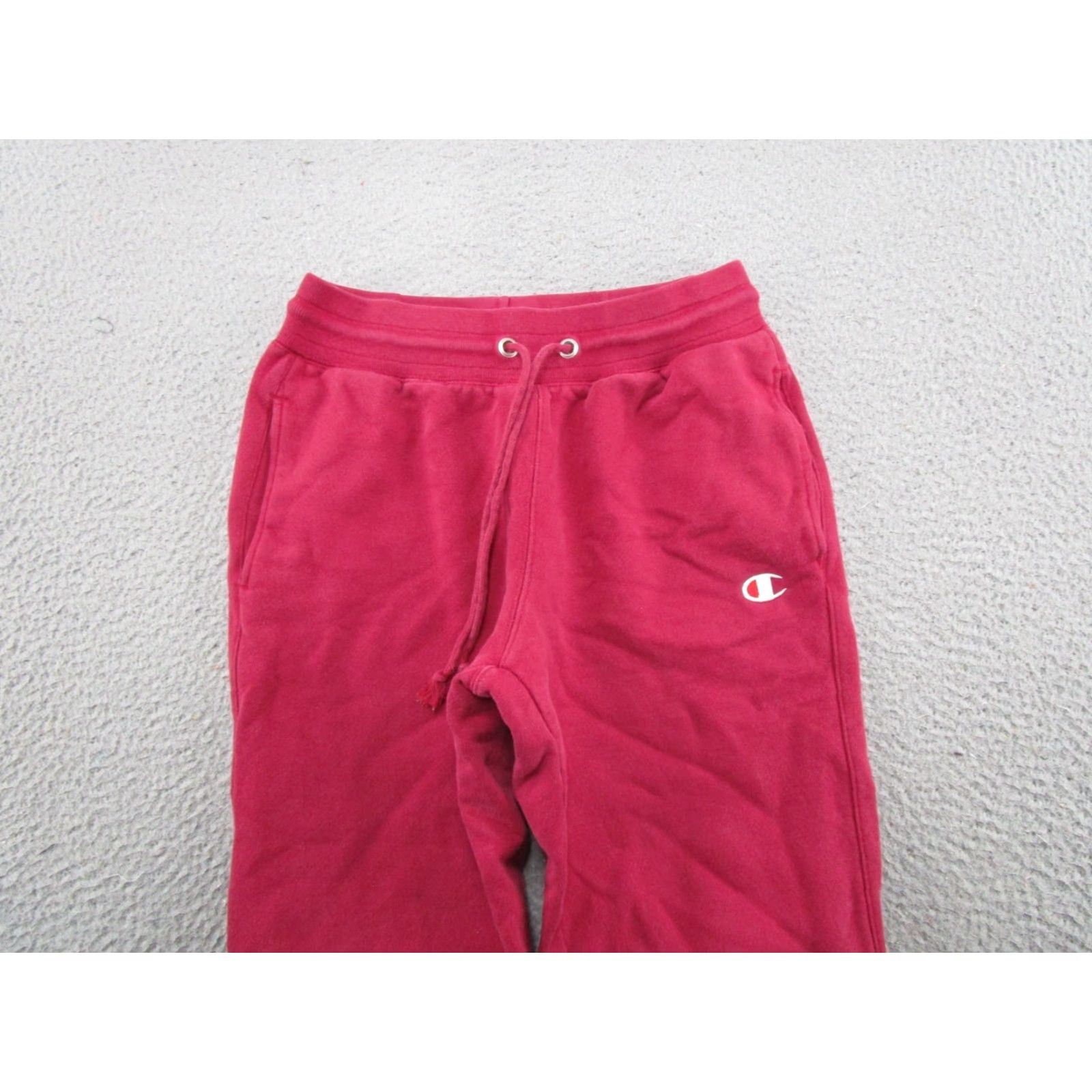 Champion VINTAGE Y2K Champion Reverse Weave Sweatpants Sweatpants Women's Red Size M Heavy Joggers Pants Size 32" / US 10 / IT 46 - 3 Thumbnail