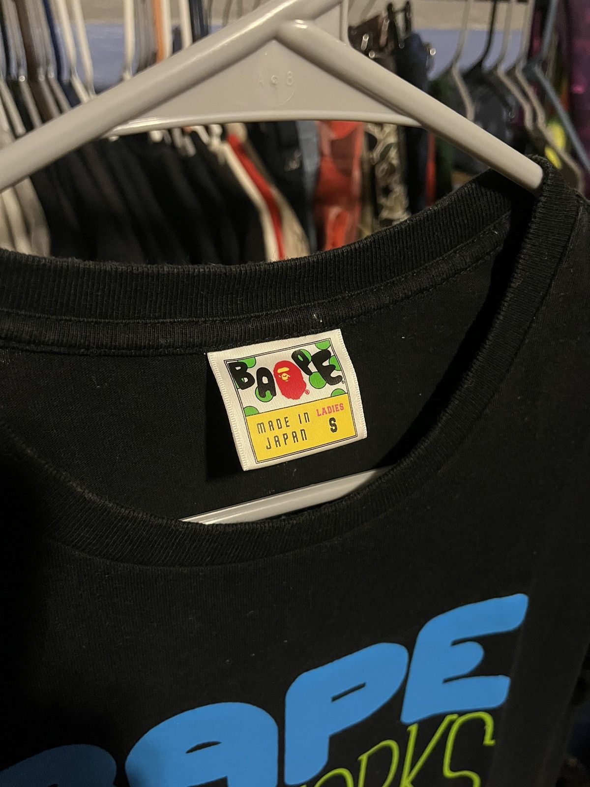 Bape Busy Works Tee Size S / US 4 / IT 40 - 2 Thumbnail