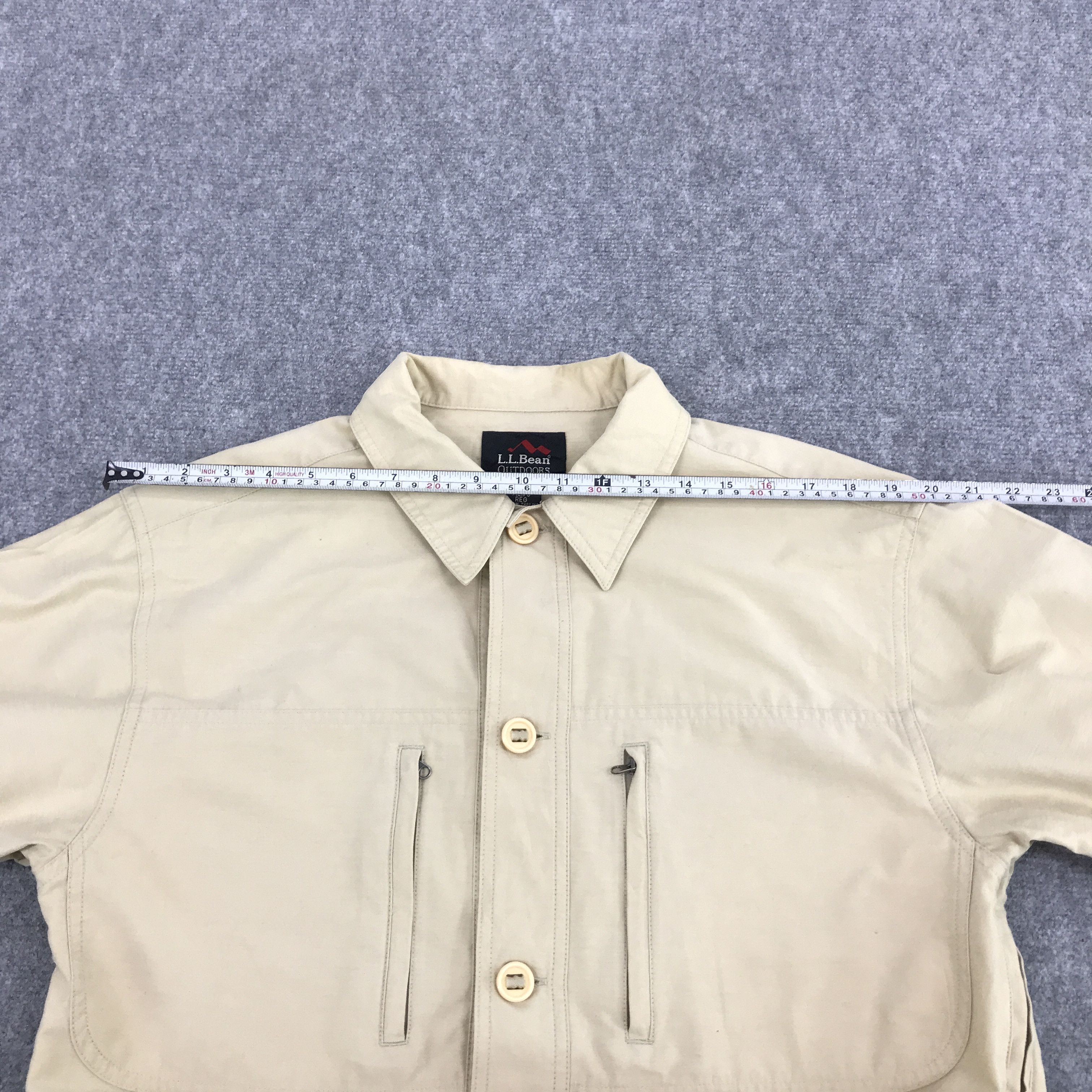L.L. Bean L.L.BEAN OUTDOORS UP BUTTON JACKET Size US L / EU 52-54 / 3 - 7 Thumbnail