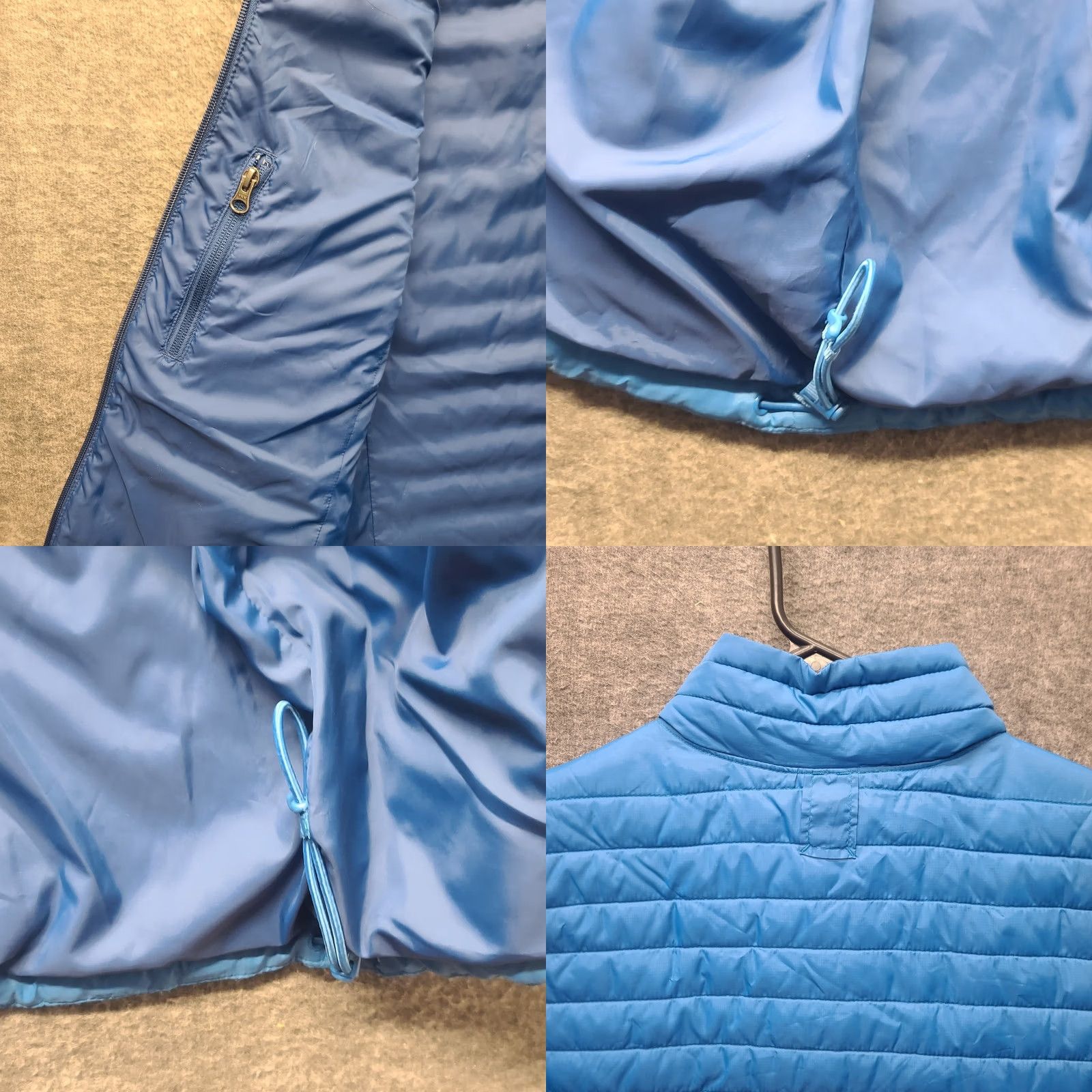 Vintage Duluth Vest Womens 2XL Quilted Puffer Zip Regular Fit Blue Nylon Vest Quilted Insulated Water Resistant Wind-Resistant 2XL Womens Size XXL / US 16-18 / IT 52-54 - 8 Thumbnail