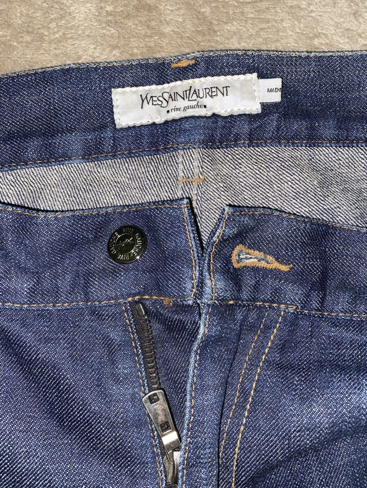 Designer × Vintage × Yves Saint Laurent Yves Saint Laurent Size 30" / US 8 / IT 44 - 2 Thumbnail