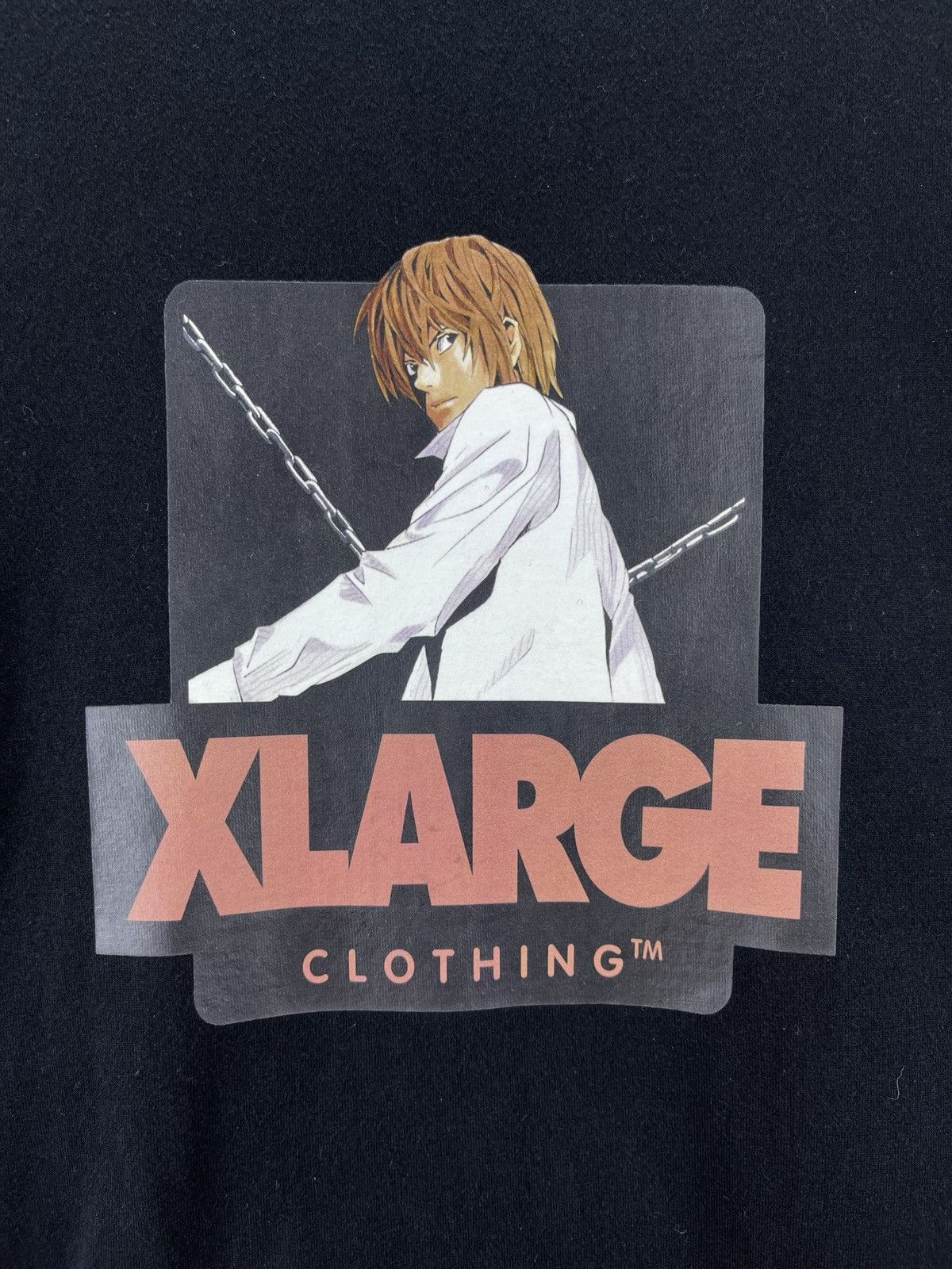 Anime × Xlarge XLarge X Death Note Tee Rare (Light Yagami) Size US L / EU 52-54 / 3 - 4 Thumbnail