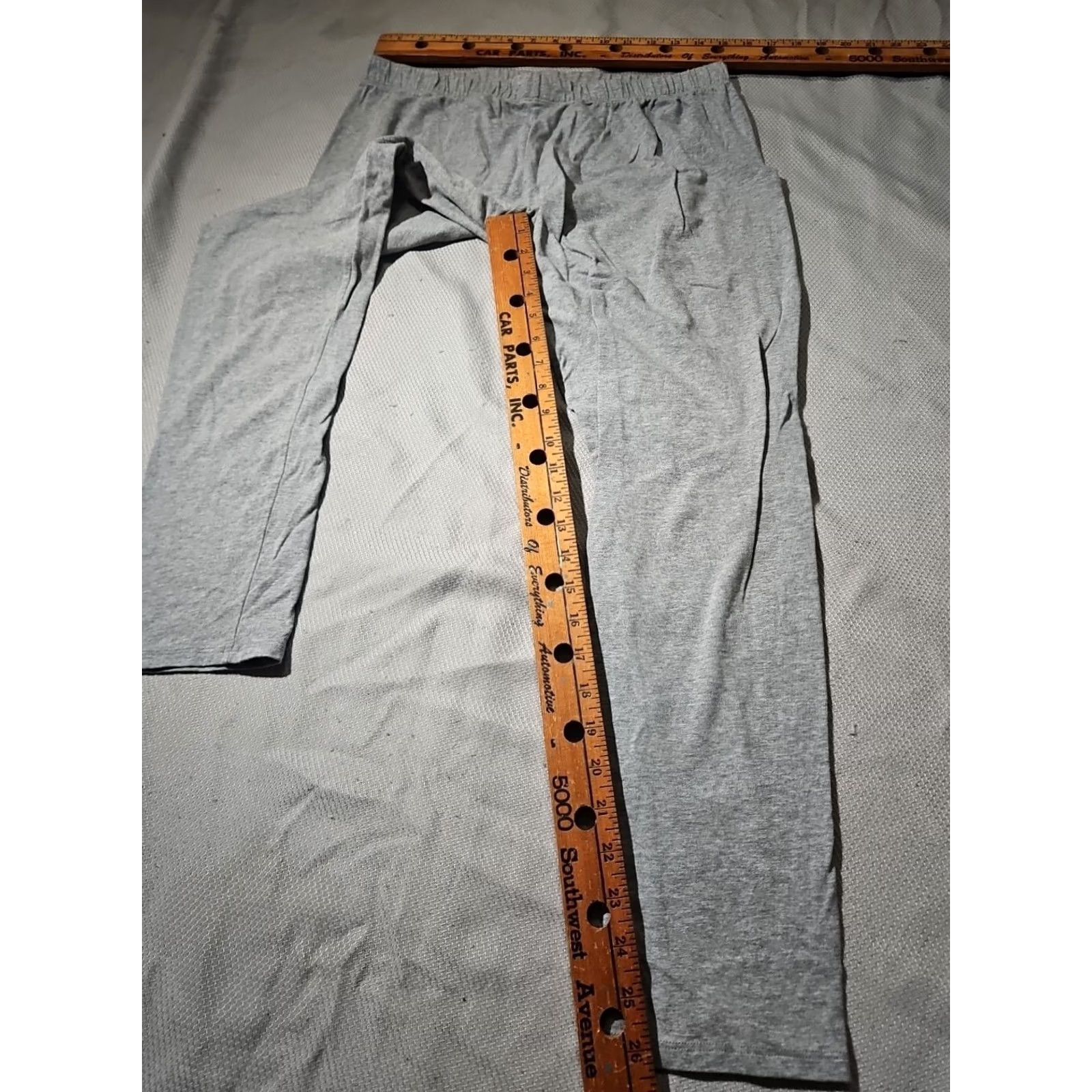 Vintage VINTAGE No Boundaries Pants Womens 2XL Gray Pull On Stretch Elastic Waist Casual Size 40" / US 18 - 6 Thumbnail