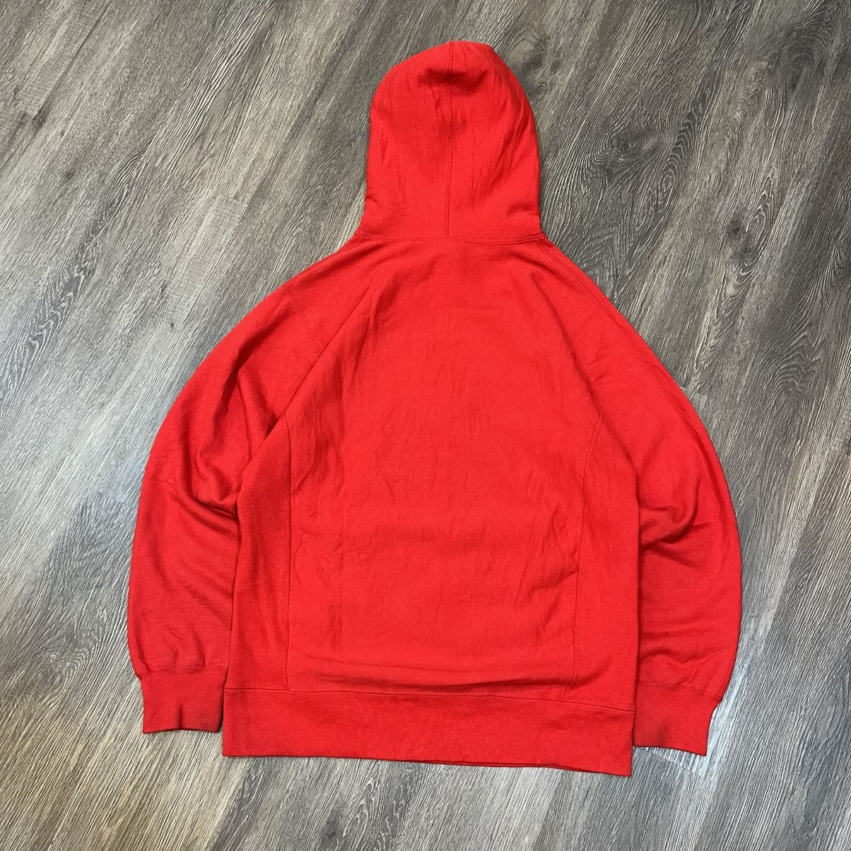 Supreme Supreme FW/16 Embroidered Hoodie Red on Red Size US L / EU 52-54 / 3 - 5 Thumbnail
