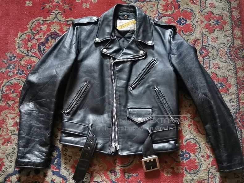 Schott Schott NYC 618 Leather Jacket Size US XS / EU 42 / 0 - 1 Thumbnail