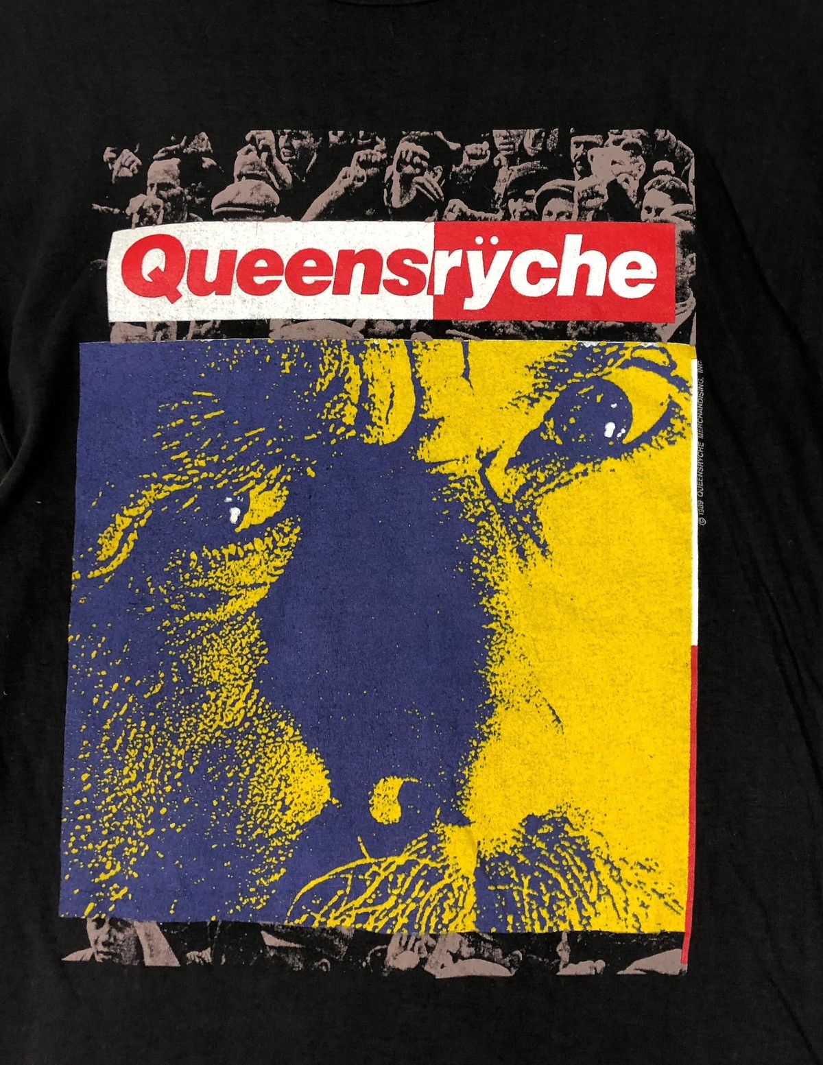 Band Tees Vintage Queensryche 1989 Operation Mindcrime Tour T Shirt Size US M / EU 48-50 / 2 - 5 Thumbnail