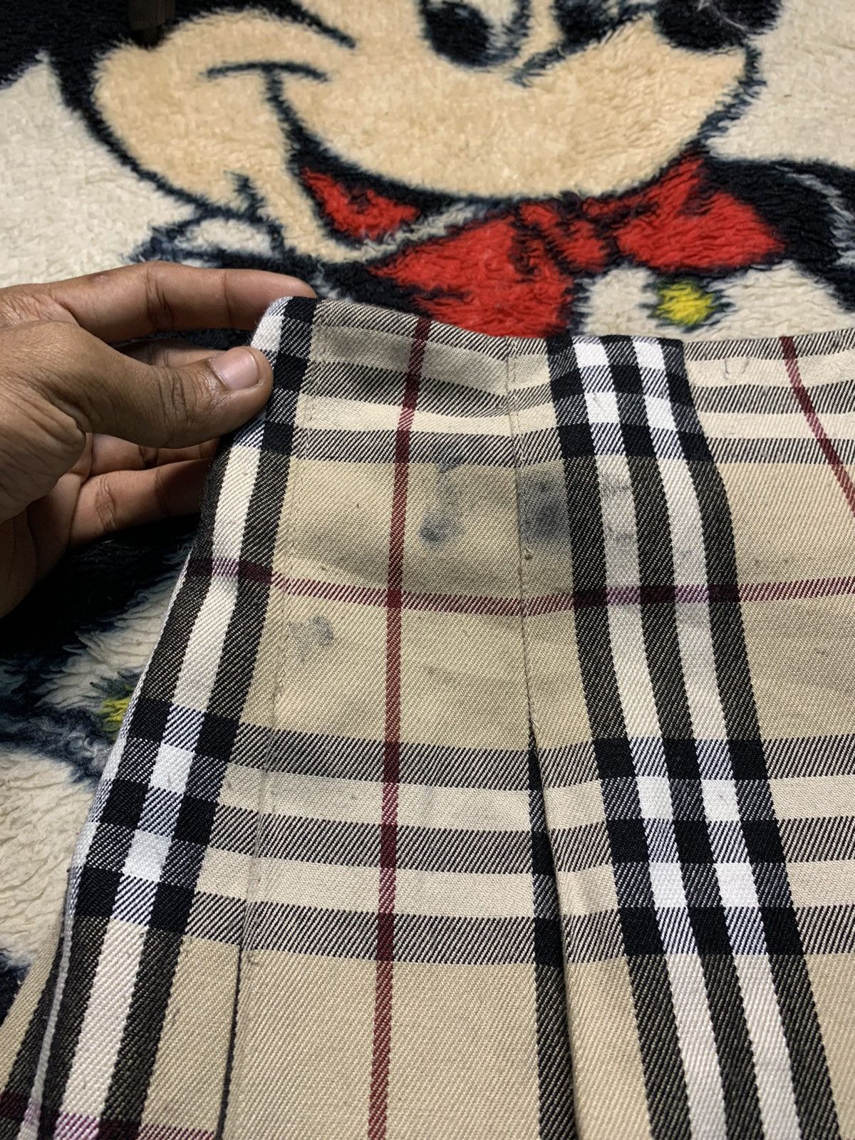 Burberry × Vintage VINTAGE BURBERRYS NOVA CHECK WOOL MADE IN SCOTLAND SKIRT Size 28" / US 6 / IT 42 - 6 Thumbnail