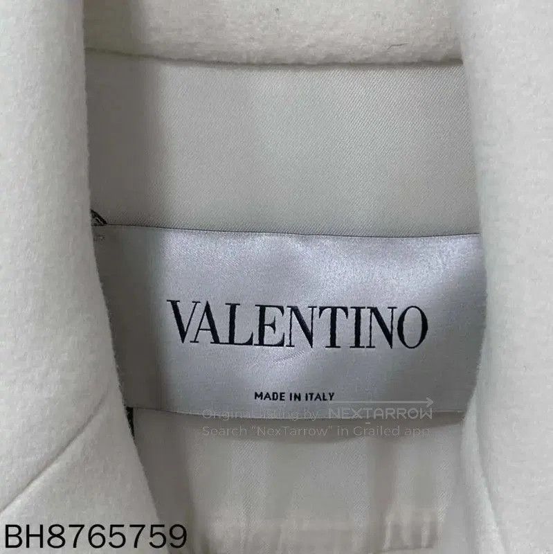 Valentino Valentino Double-Breasted White Women's Coat . Size M / US 6-8 / IT 42-44 - 4 Thumbnail