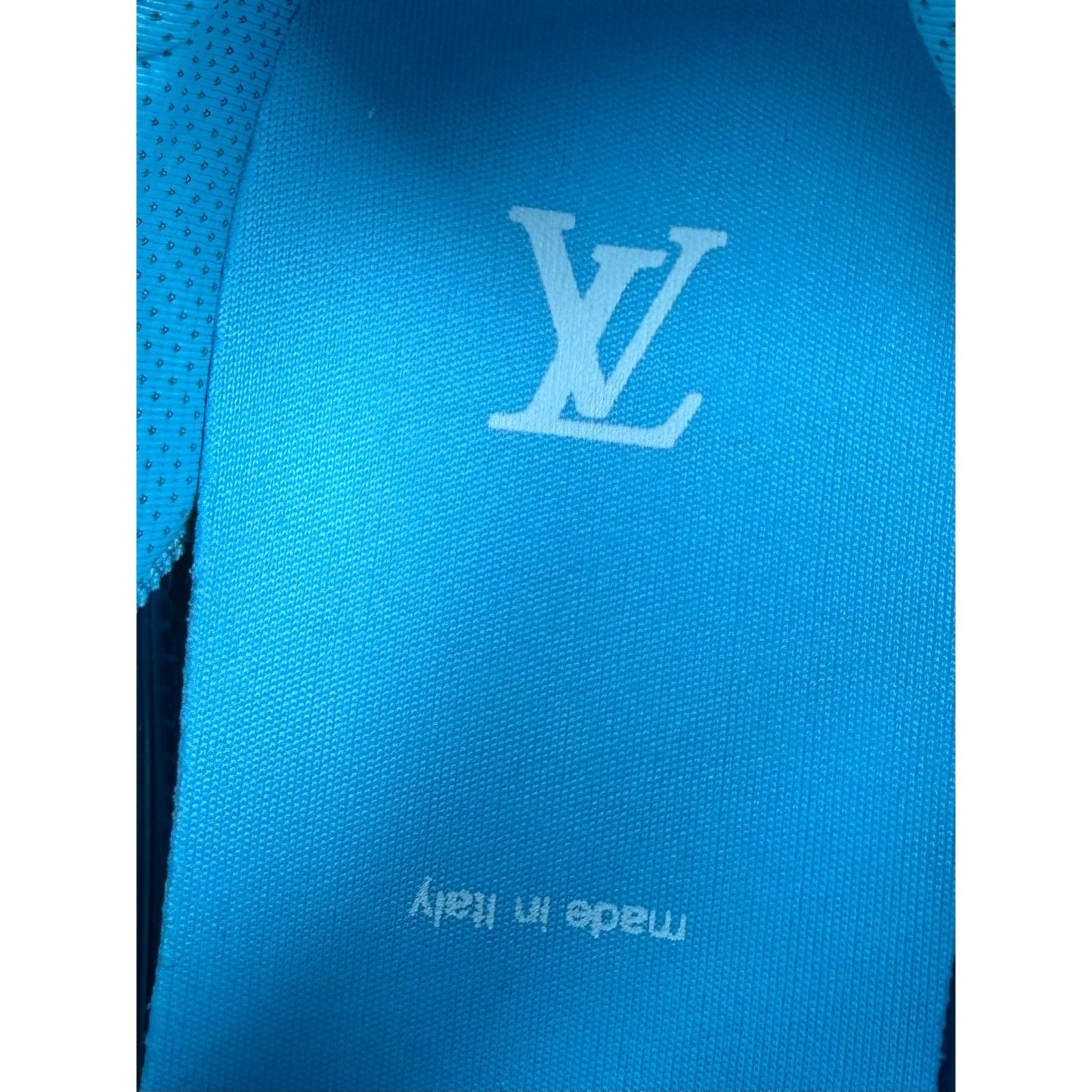Louis Vuitton Size 7LV/8US - Louis Vuitton Transparent Blue Trainer NEW Size US 8 / EU 41 - 10 Thumbnail